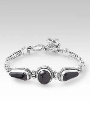 Heaven Awaits Bracelet? in Black Star Diopside & Black Spinel
