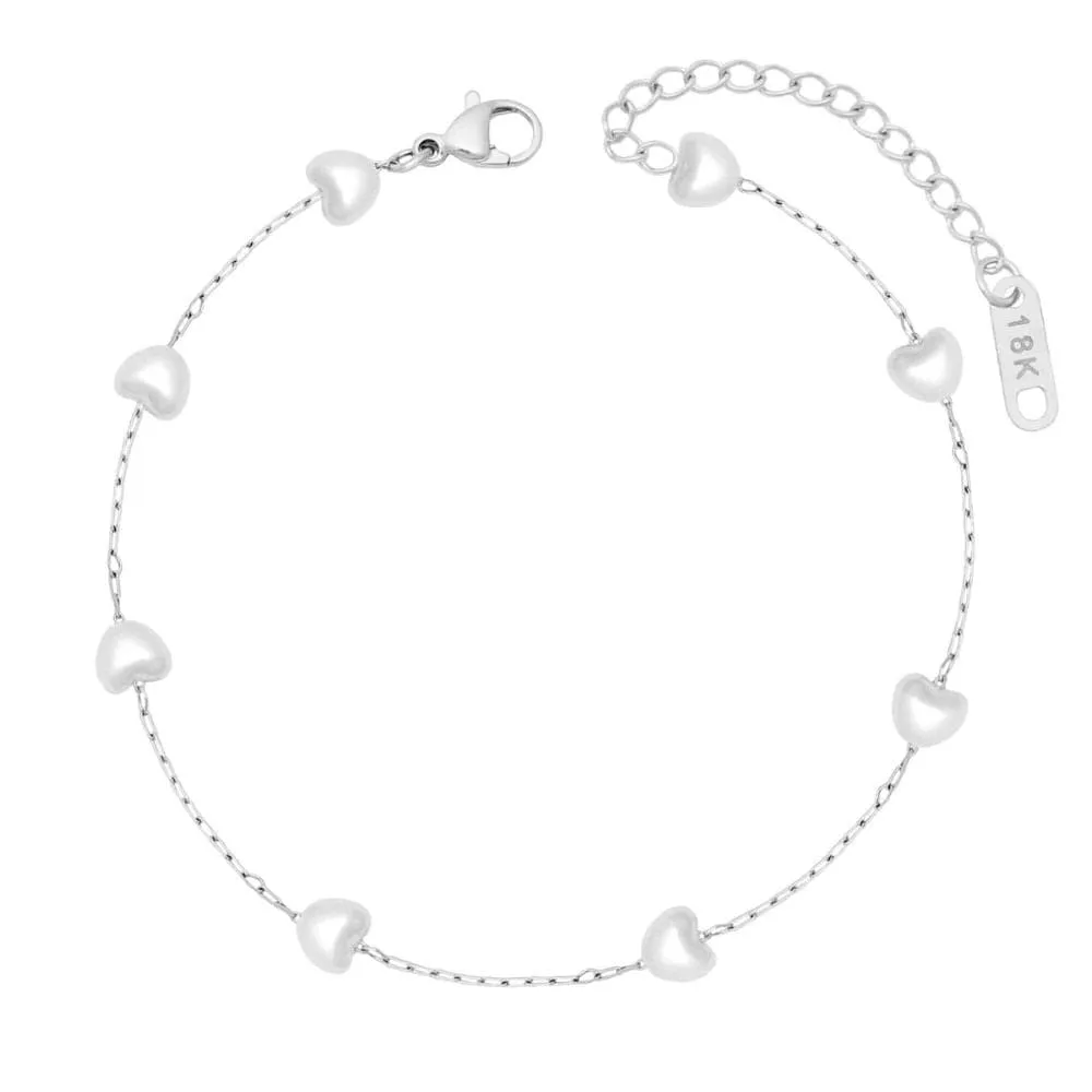 Holiday Romance Pearl Bracelet