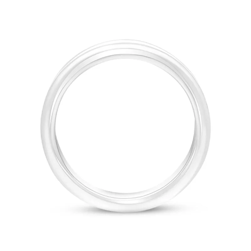 Hot Diamonds Sterling Silver Concave Ring D