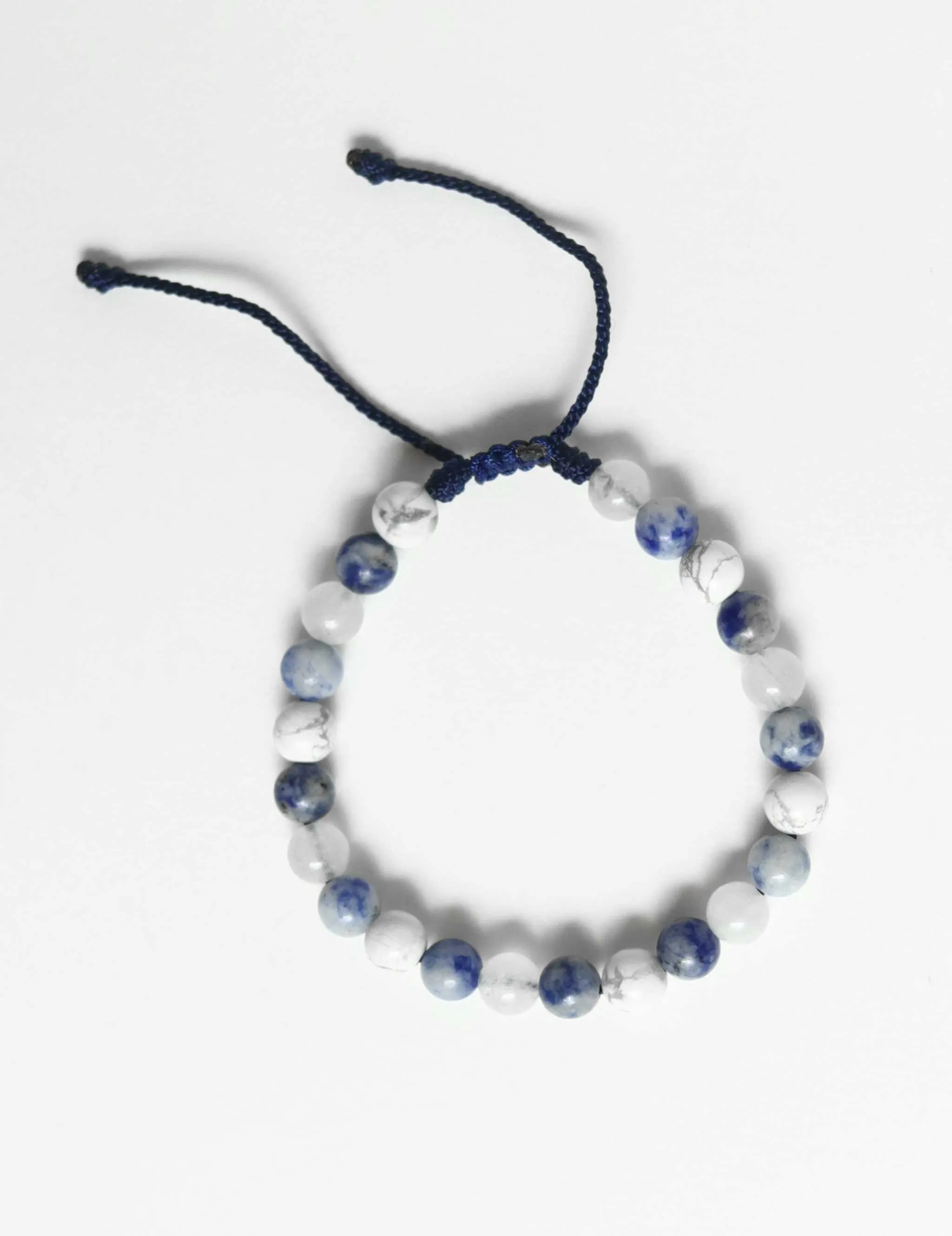 Jerico Howlite & Sodalite Bracelet (6mm)