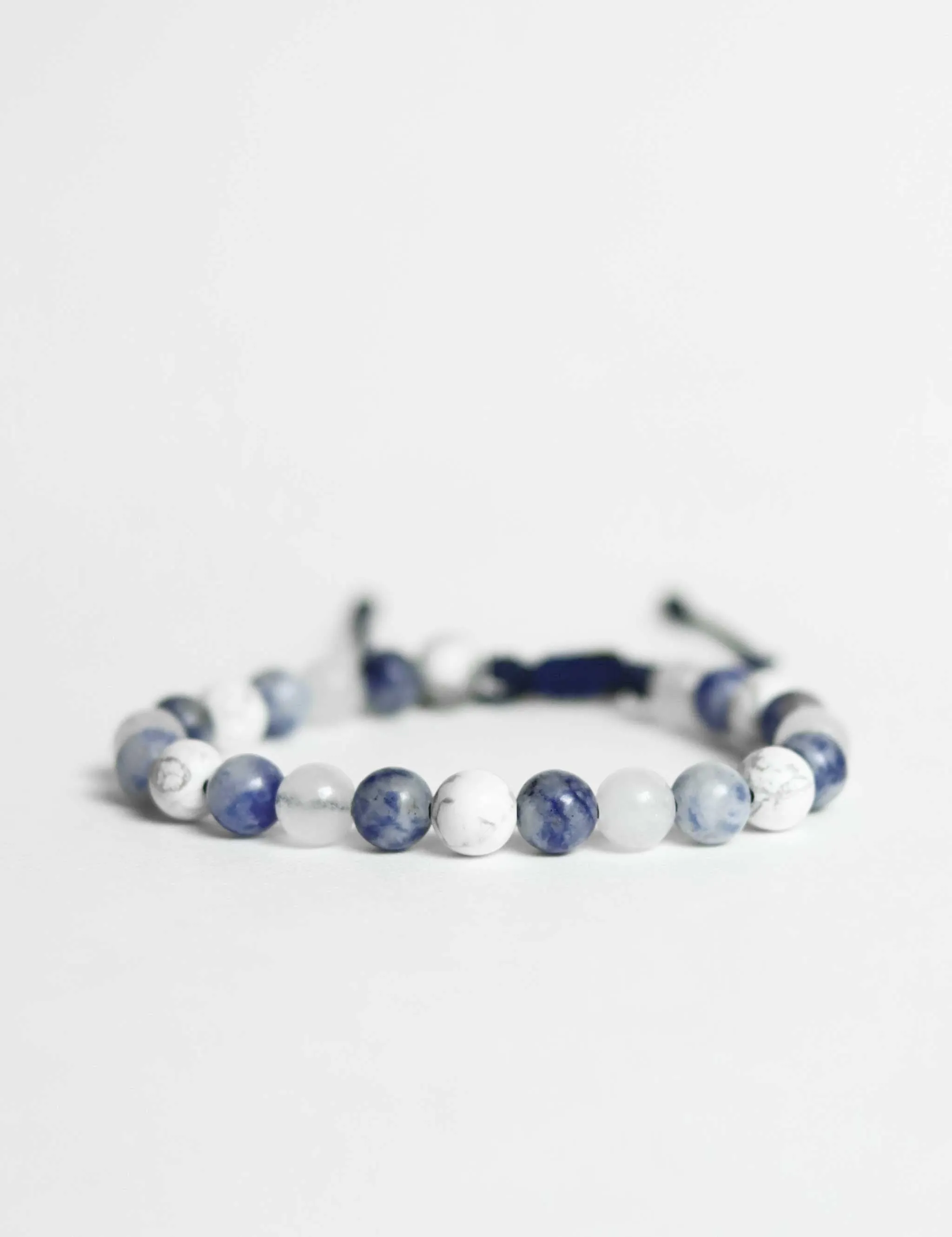 Jerico Howlite & Sodalite Bracelet (6mm)