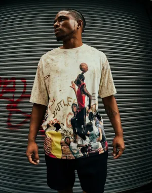 Jordan 85 Graphic Tee Linen - crafted fashion Fashionable options