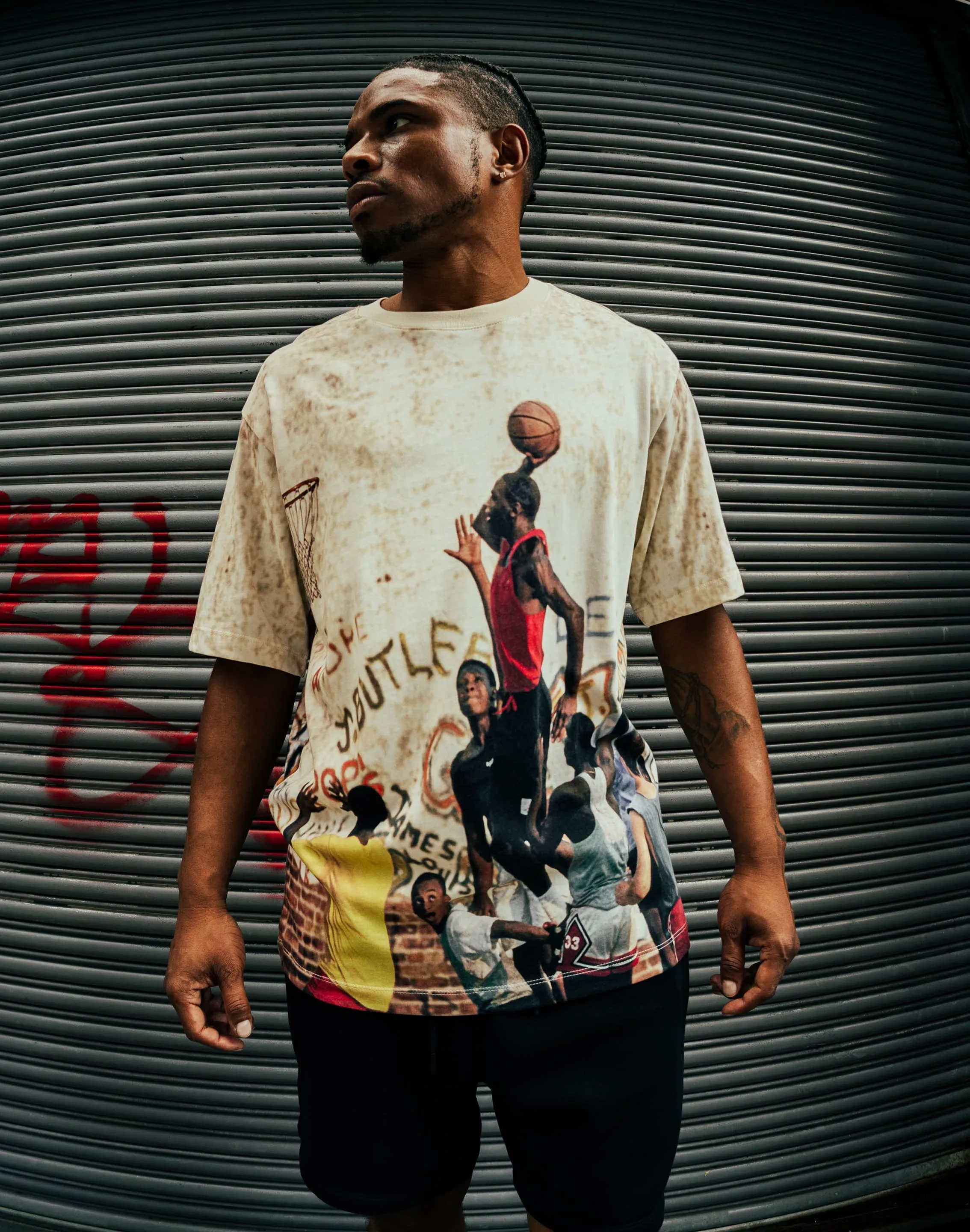 Jordan 85 Graphic Tee Linen - crafted fashion Fashionable options
