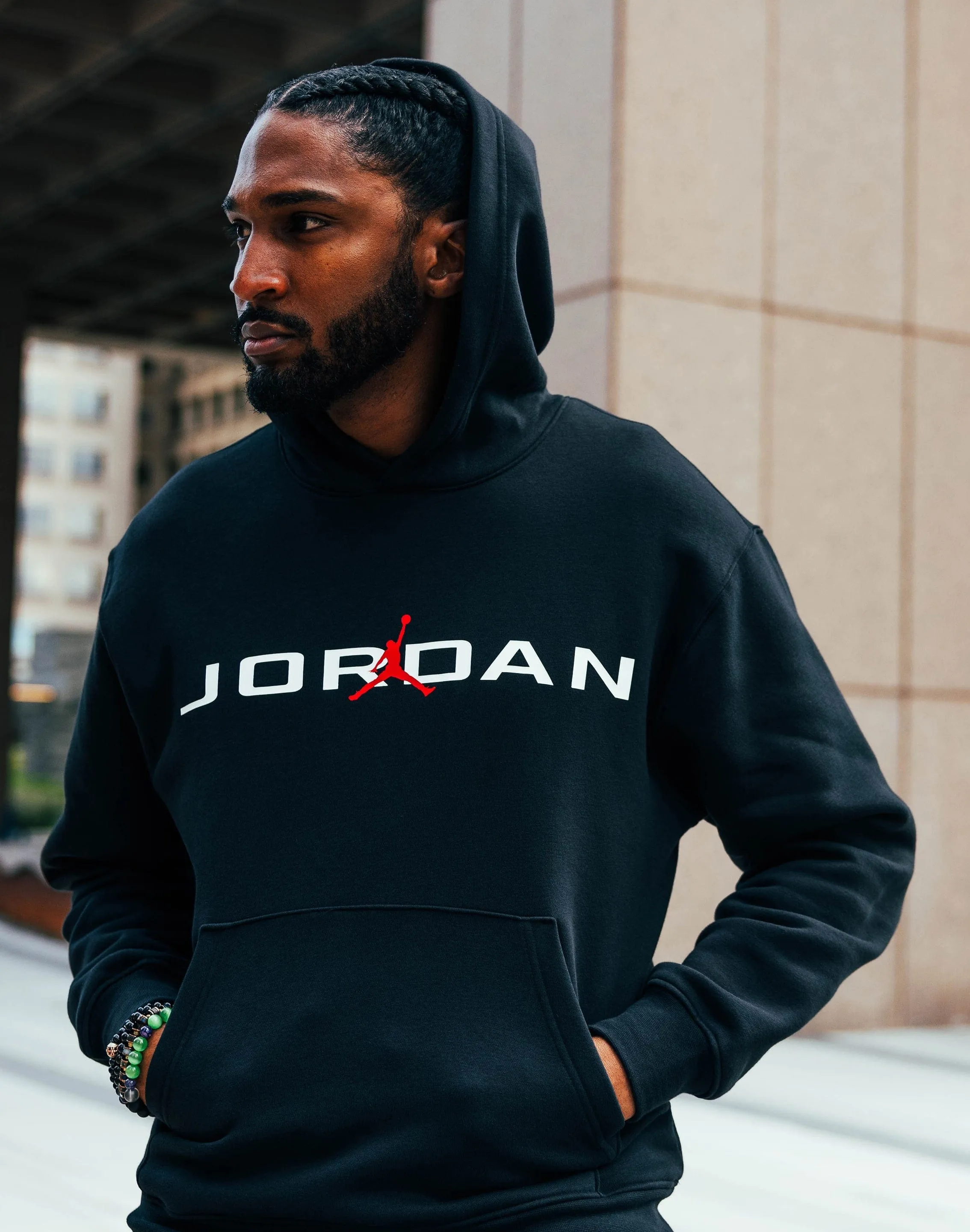 Fashion on sale Jordan Air Stretch Fleece Hoodie Fashion accessories