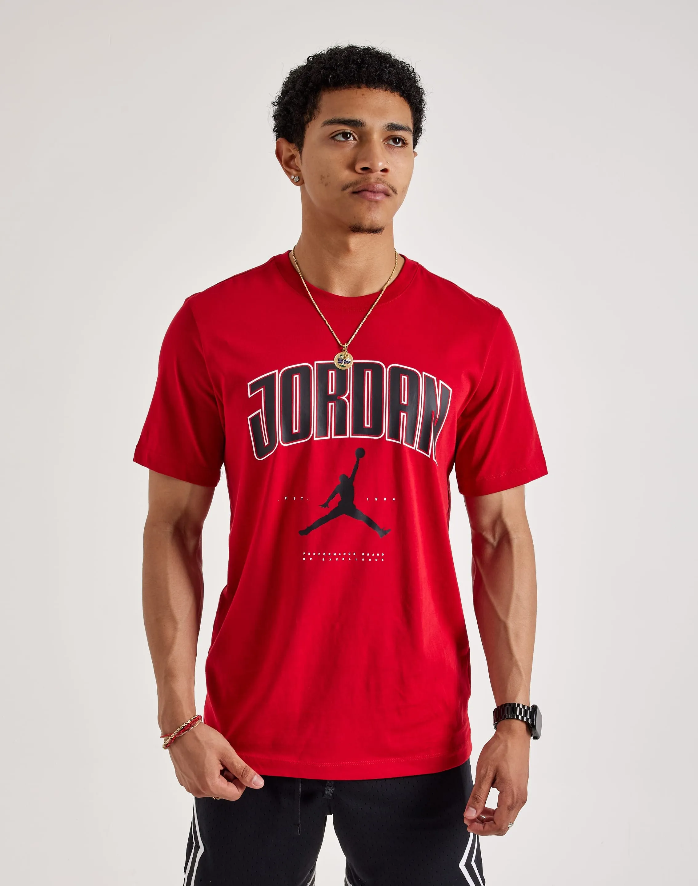 Jordan Graphic Tee Swimwear selections Street fashion