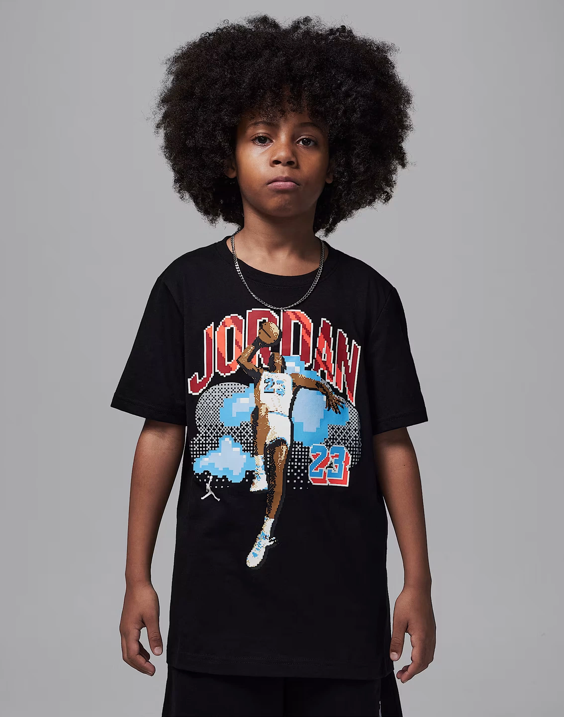 Fashion shows Jordan Air Digi Tee Grade-School Denim products