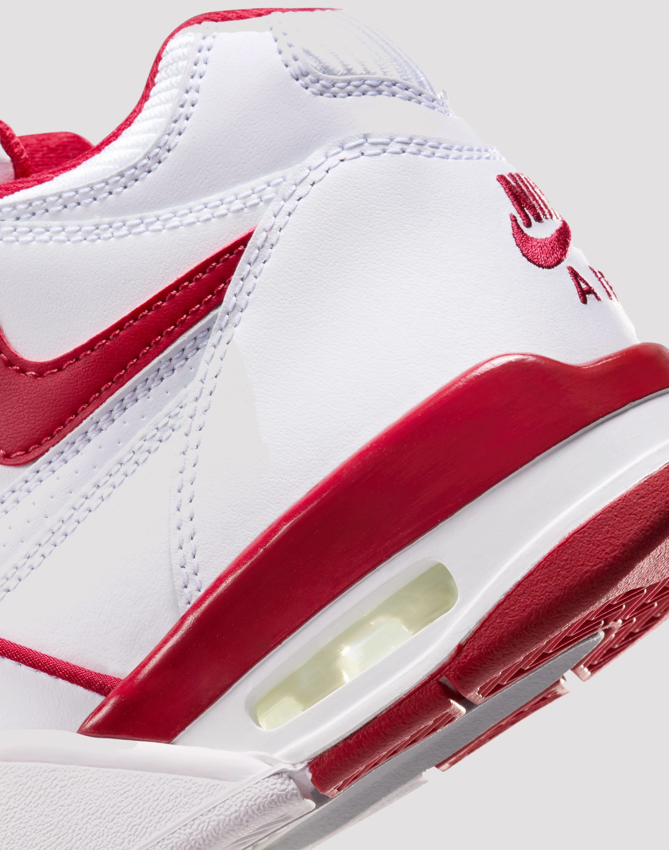 Jordan Air Flight 89 "White/Varsity Red/Wolf Grey" Grade School Boys' Seasonal wear
