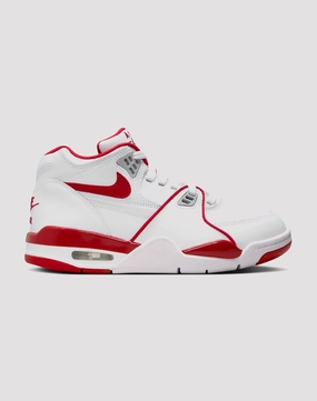 Jordan Air Flight 89 "White/Varsity Red/Wolf Grey" Grade School Boys' Seasonal wear Preppy style items