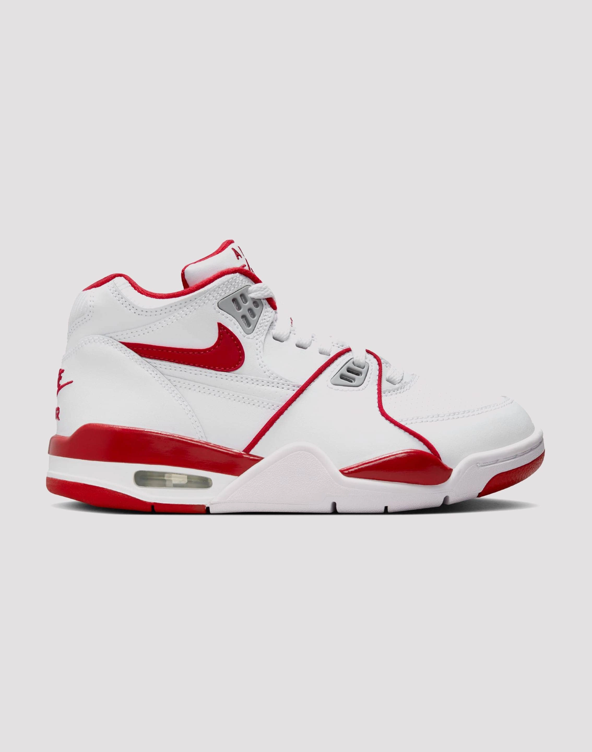 Jordan Air Flight 89 "White/Varsity Red/Wolf Grey" Grade School Boys' Seasonal wear Preppy style items