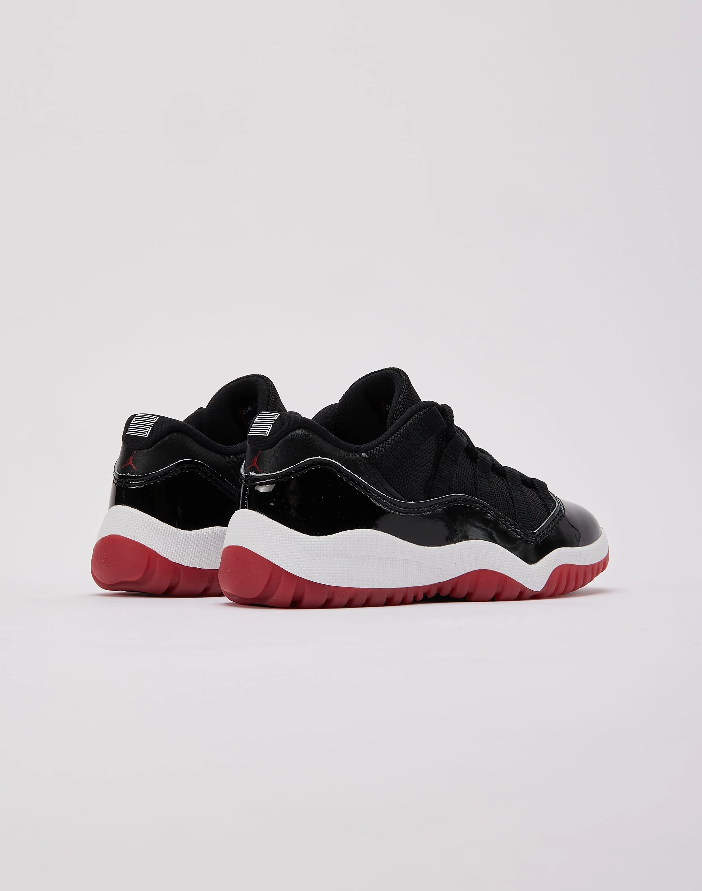 Jordan Air Jordan 11 Retro Low 'Bred' Pre-School Spandex - incorporated fashion