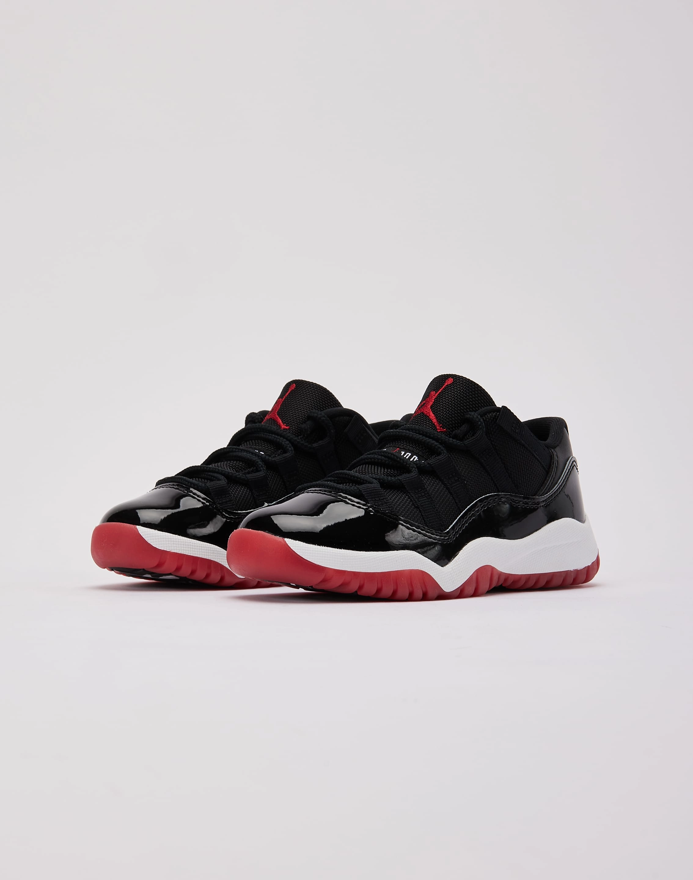 Jordan Air Jordan 11 Retro Low 'Bred' Pre-School Spandex - incorporated fashion