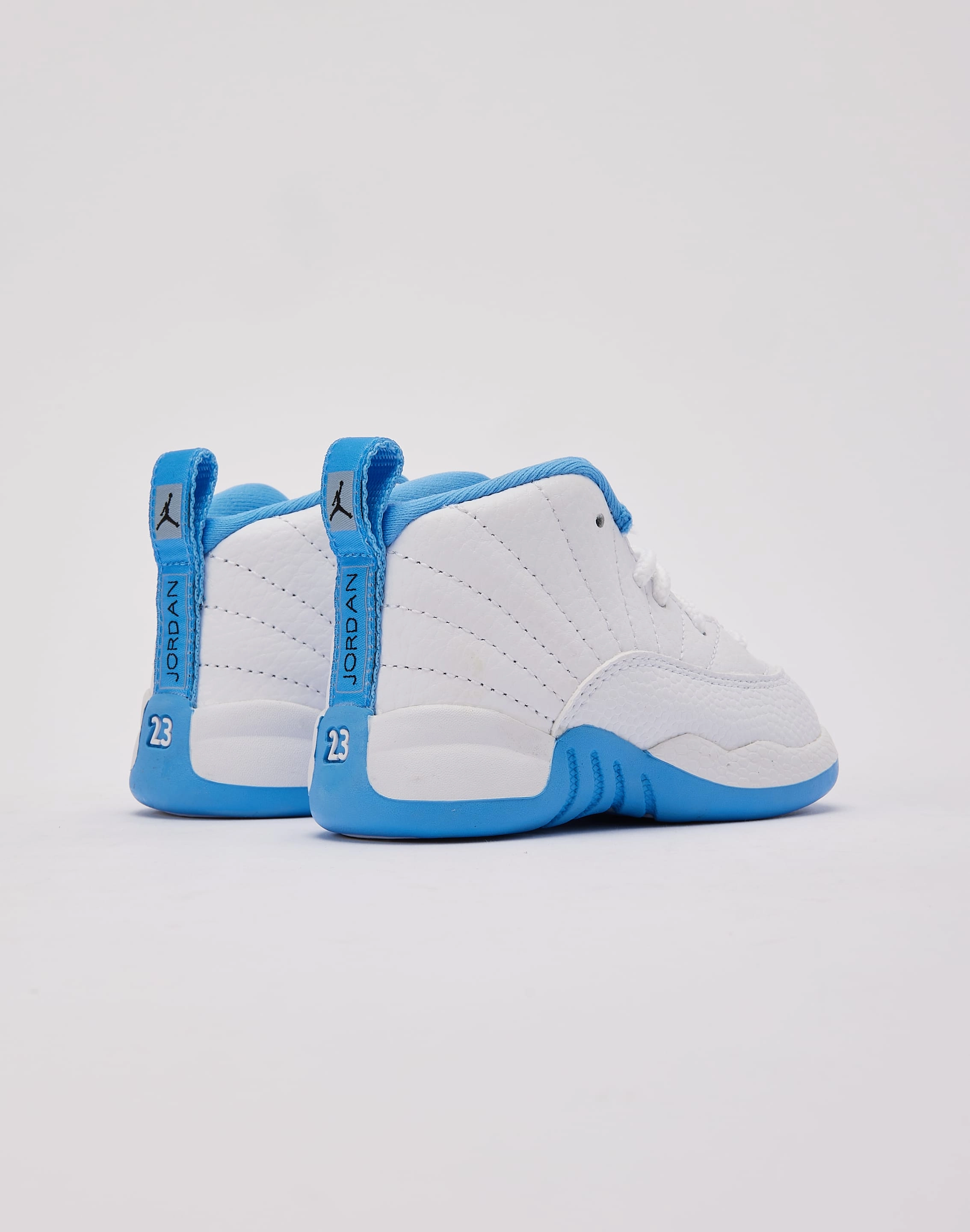 Jordan Air Jordan 12 Retro 'White and University Blue' Toddler Upcycled fashion