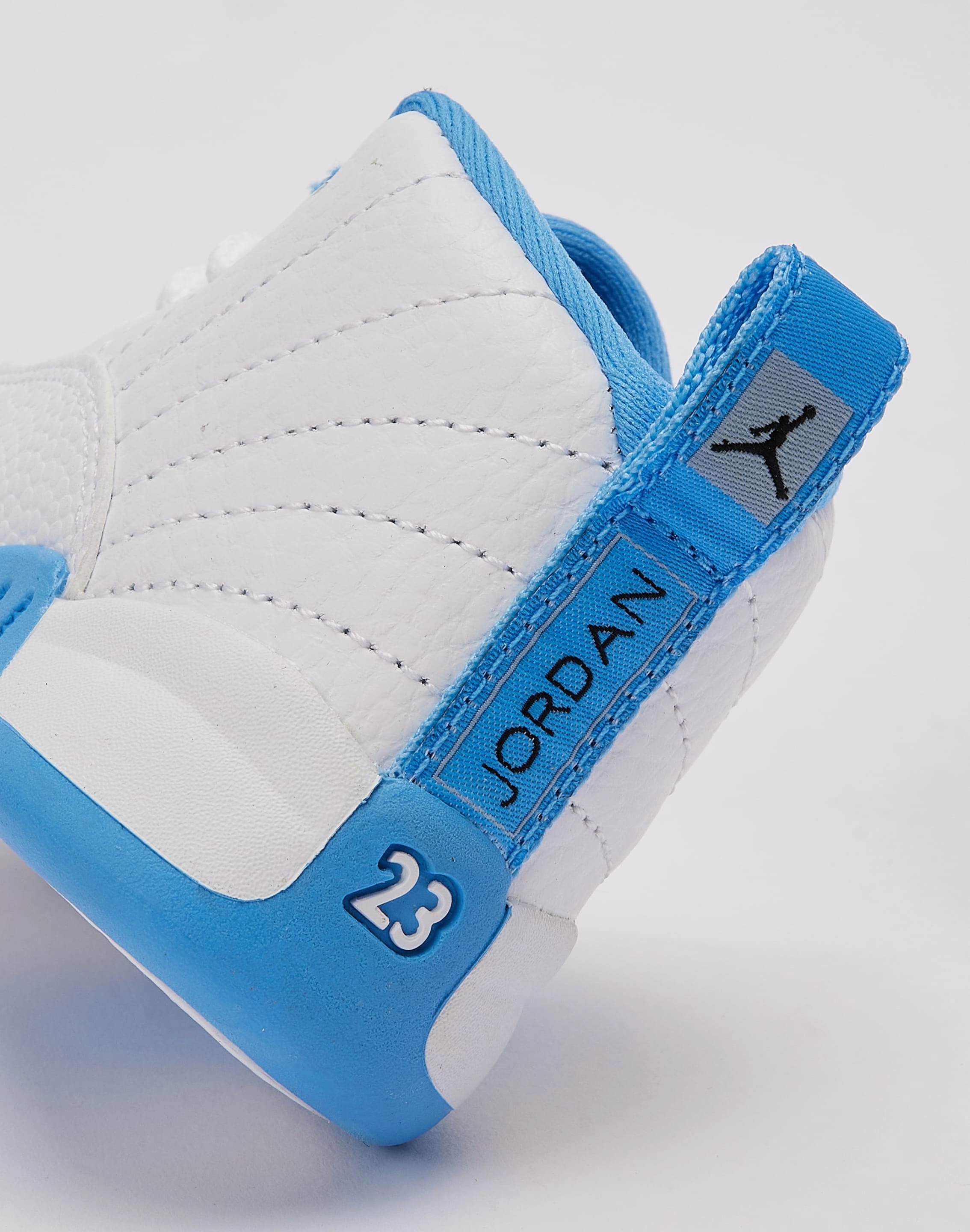 Jordan Air Jordan 12 Retro 'White and University Blue' Toddler Upcycled fashion