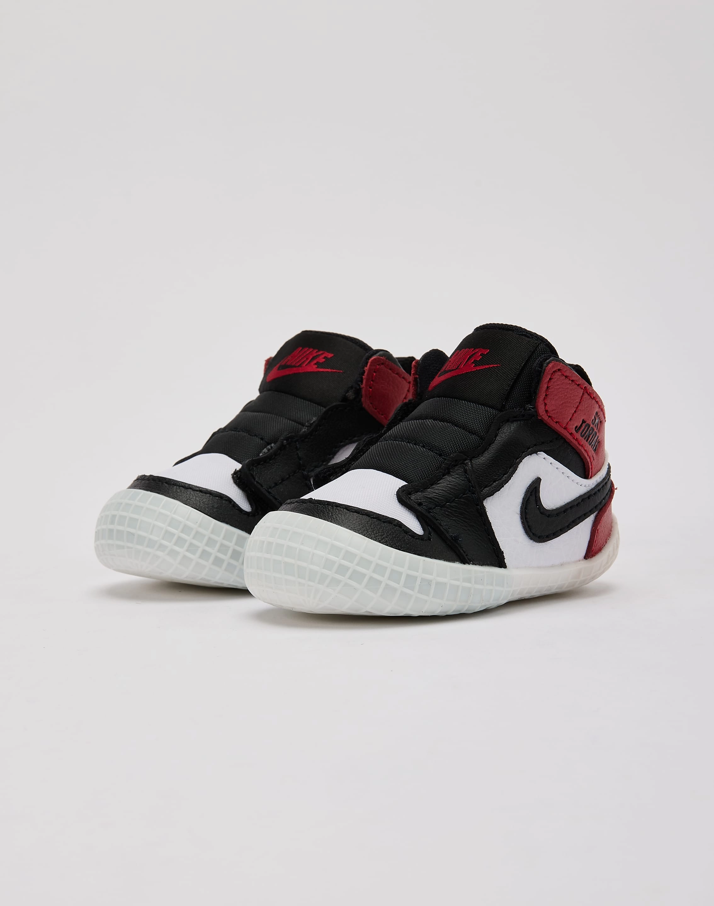 Jordan Air Jordan 1 'Black Toe Reimagined' Crib Bootie Infant Fashionable goods