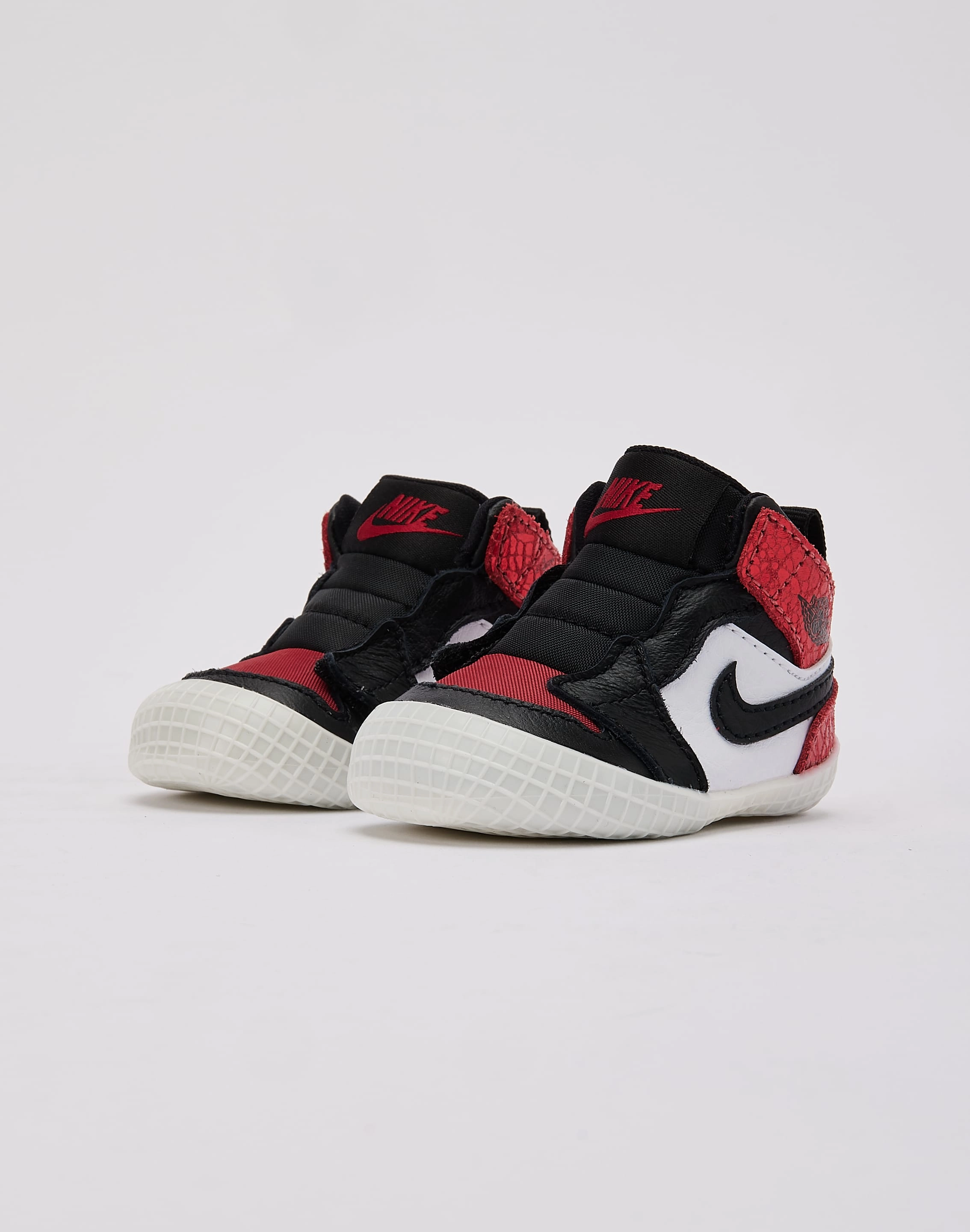 Jordan Air Jordan 1 'Ruby' Crib Bootie Infant Budget - friendly fashion