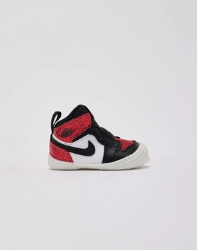 Jordan Air Jordan 1 'Ruby' Crib Bootie Infant Budget - friendly fashion Fashion swaps