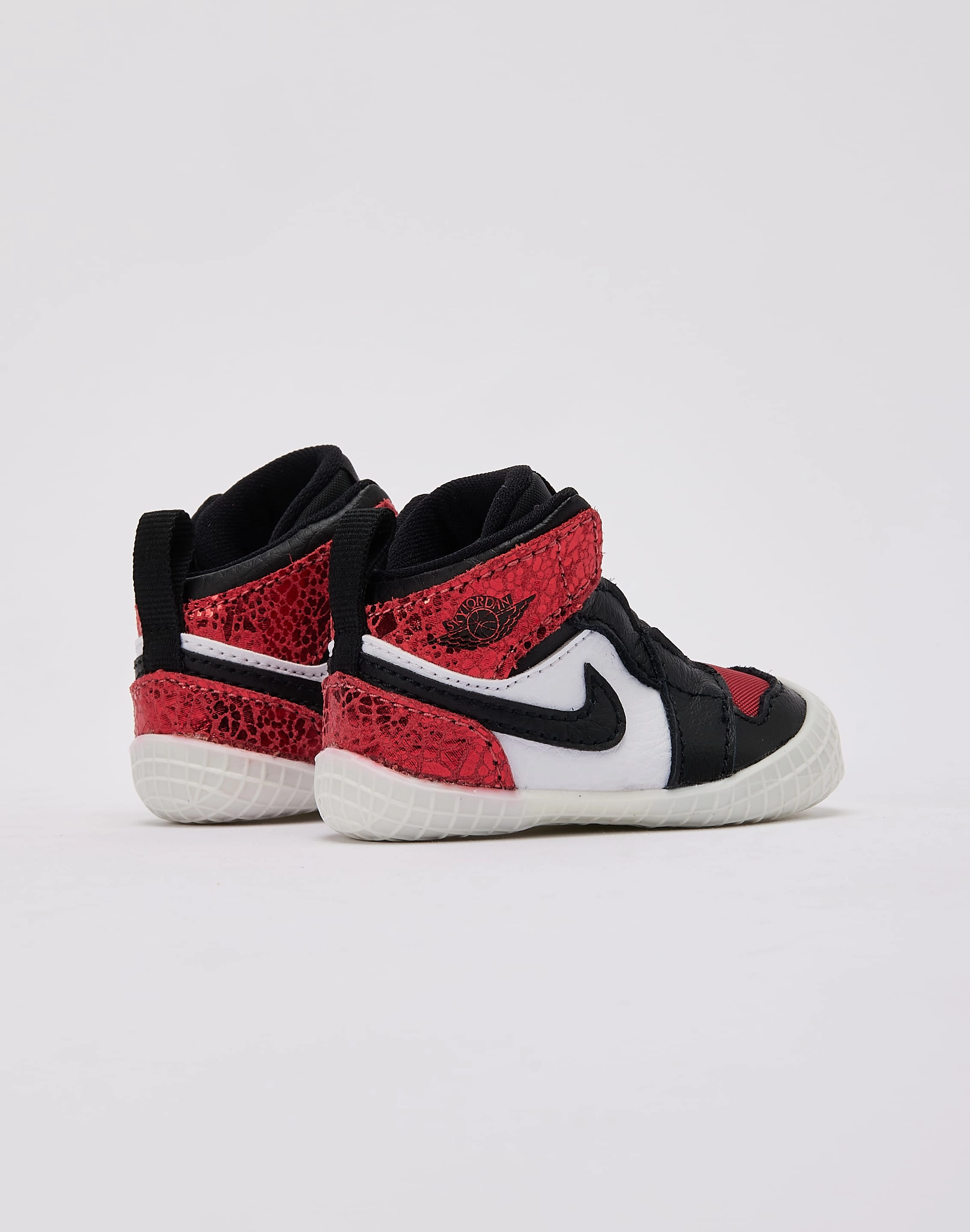 Jordan Air Jordan 1 'Ruby' Crib Bootie Infant Budget - friendly fashion