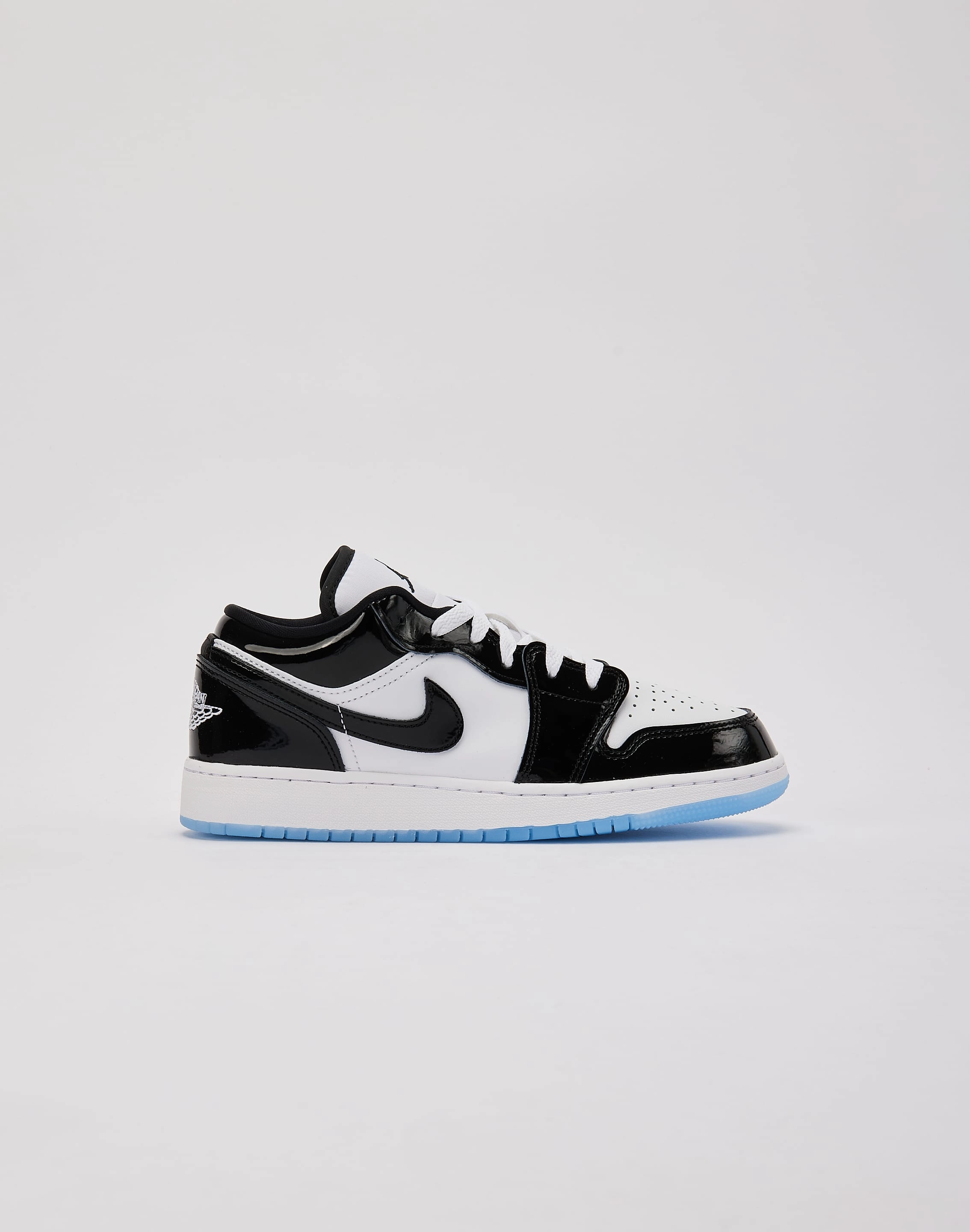 Jordan Air Jordan 1 Low SE 'Concord' Grade-School Workwear options Embroidered fashion