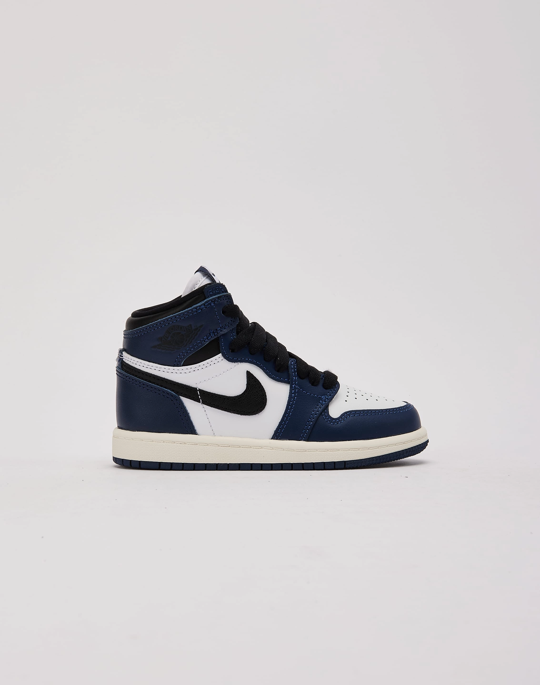 Embroidered fashion Jordan Air Jordan 1 Retro High OG 'Midnight Navy' Pre-School Fashion on sale