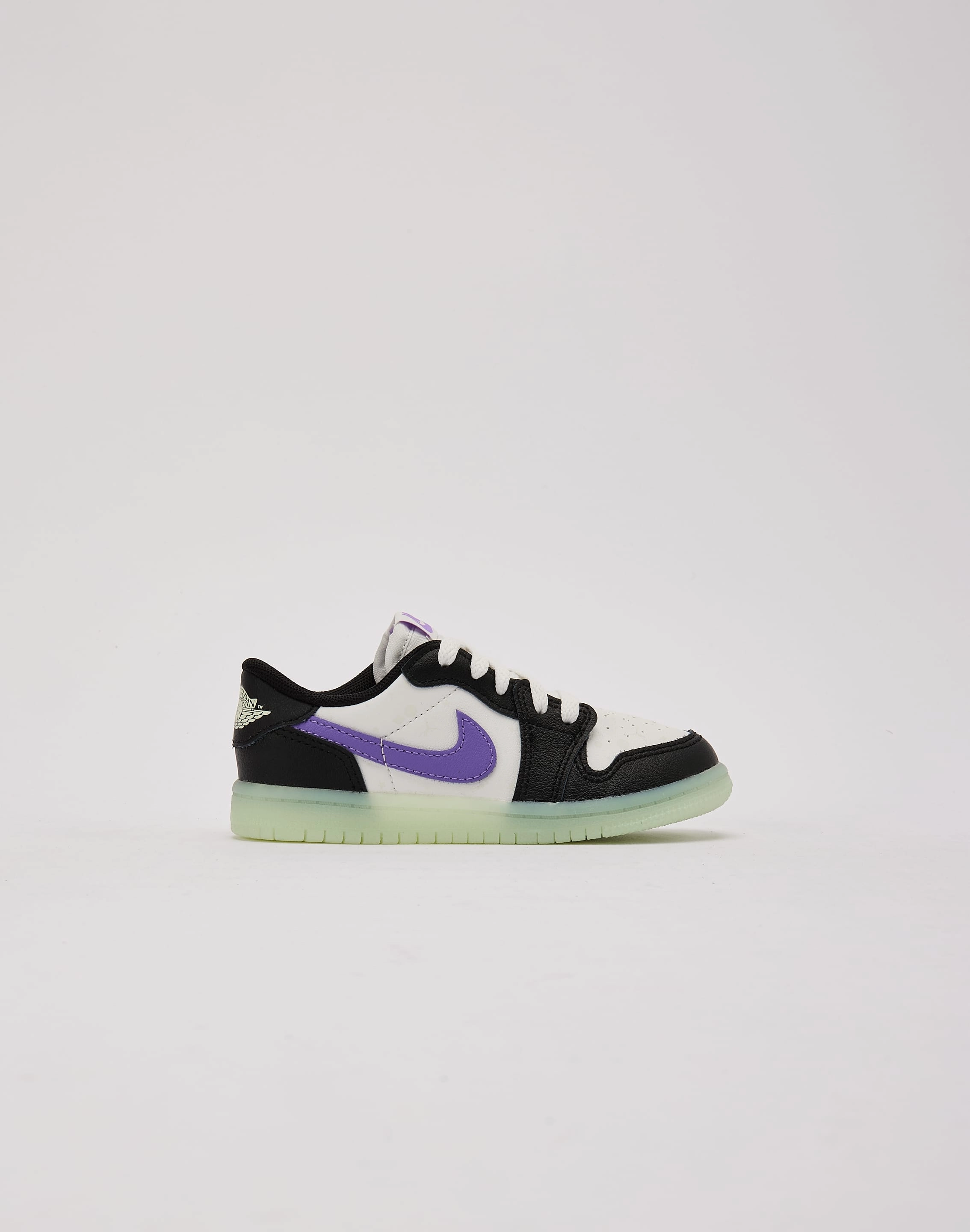 Jordan Air Jordan 1 Retro Low OG 'Black Raspberry' Toddler Suede - finished fashion Fashion lookbook