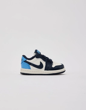 Jordan Air Jordan 1 Retro Low OG 'Obsidian' Toddler Suede - finished fashion Fashion catalog