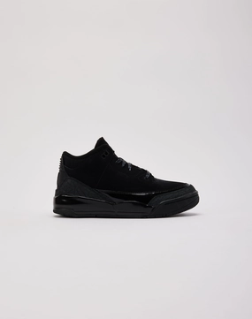 Jordan Air Jordan 3 Retro 'Black Cat' Pre-School Trendy gear Sustainable fashion practices