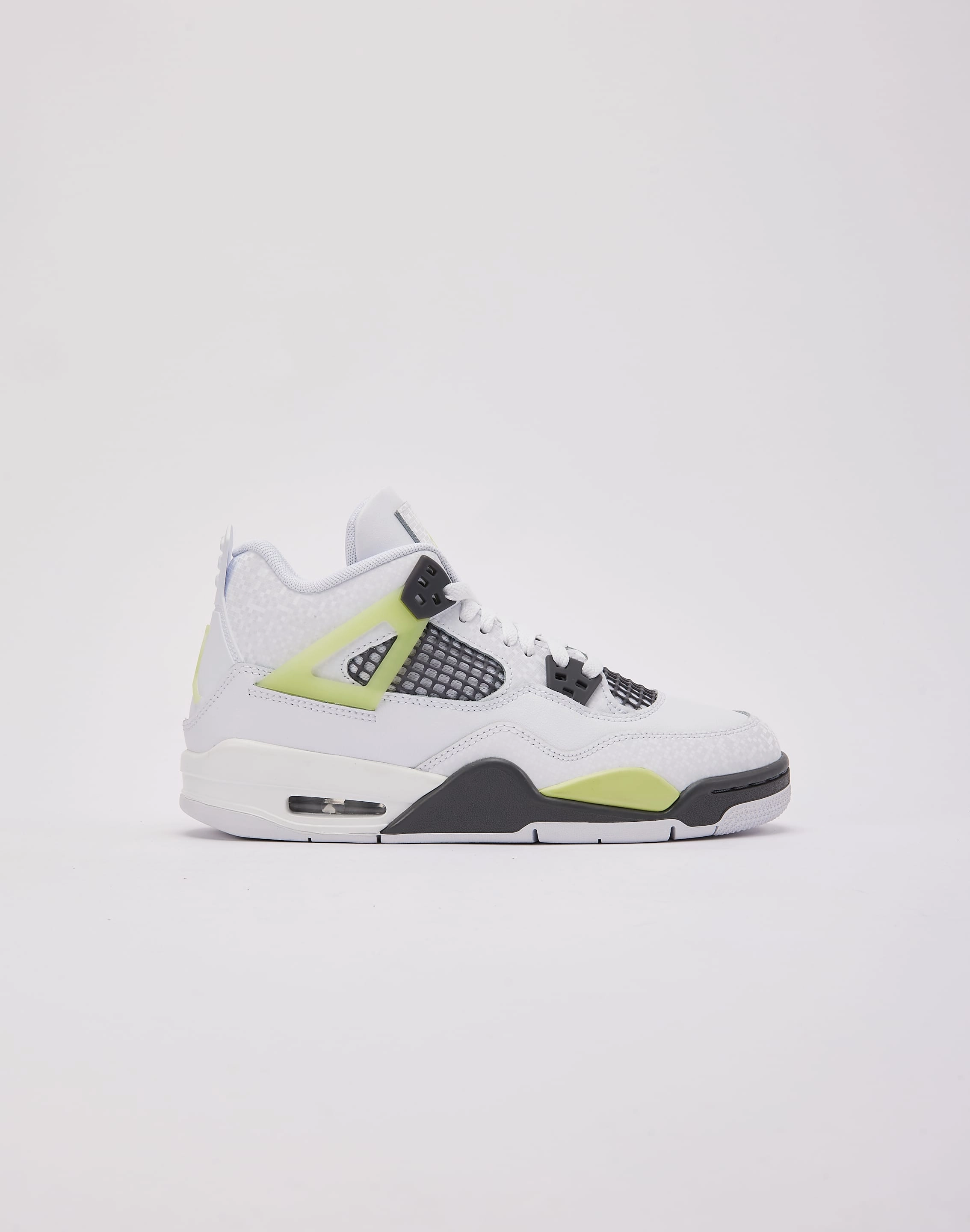 Jordan Air Jordan 4 Retro 'Light Lemon Twist' Grade-School Swimwear selections Athleisure fashion