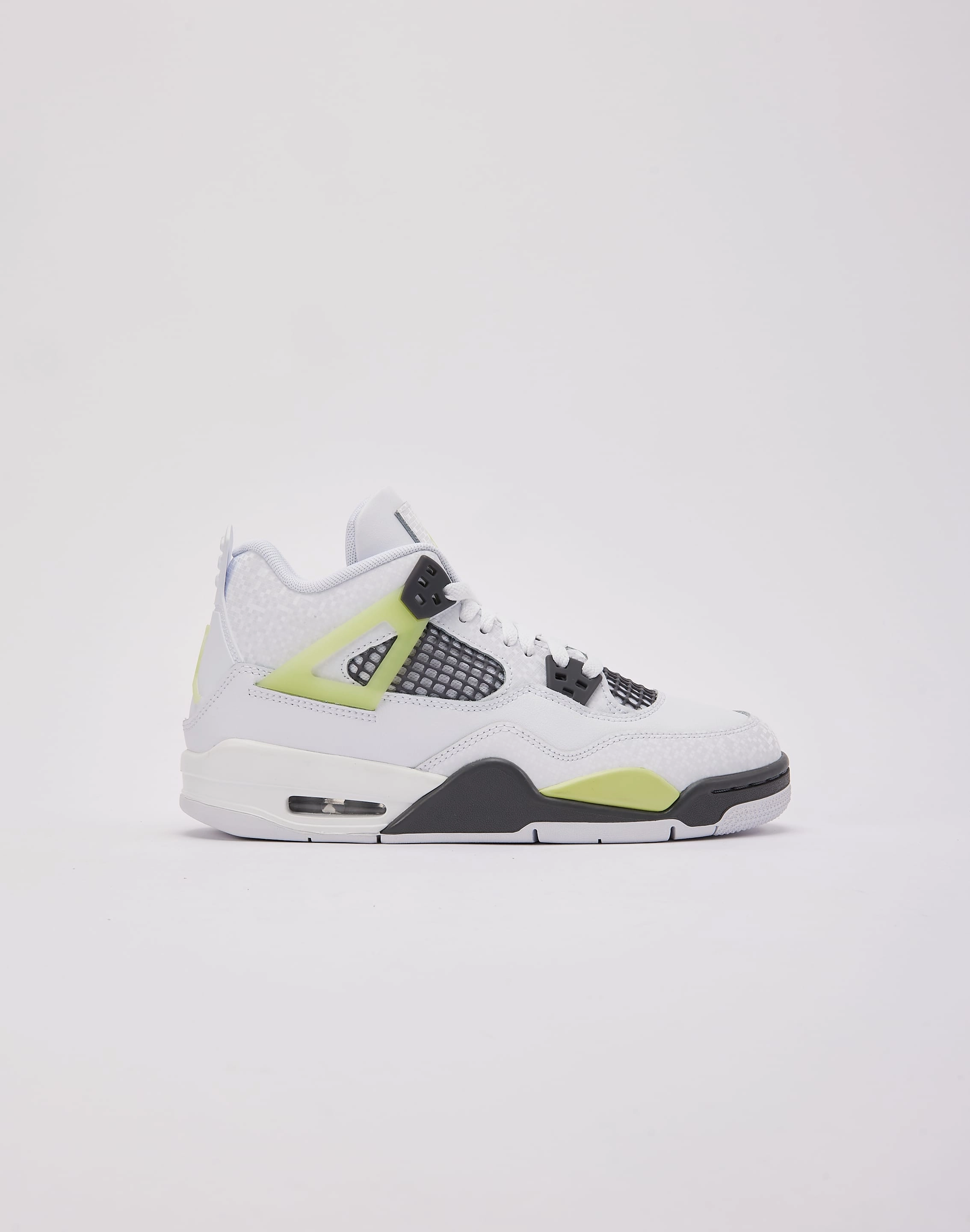 Jordan Air Jordan 4 Retro 'Light Lemon Twist' Grade-School Swimwear selections Athleisure fashion
