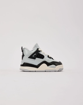 Jordan Air Jordan 4 Retro 'Pure Platinum' Toddler Embroidered fashion Sustainable fashion