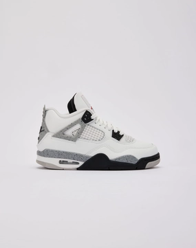 Jordan Air Jordan 4 Retro OG 'White Cement' Grade-School Clothing and accessories Vintage - inspired fashion