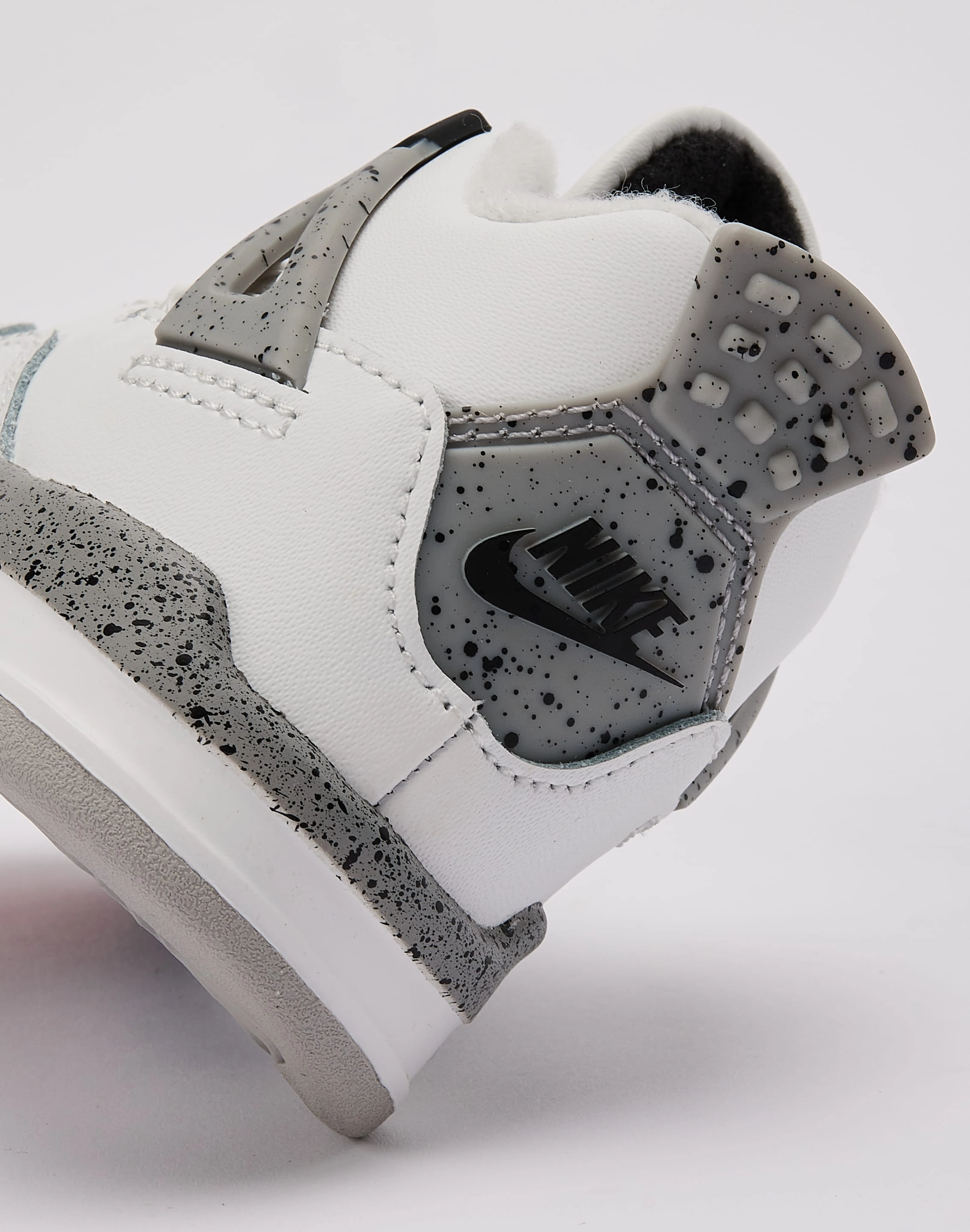 Jordan Air Jordan 4 Retro OG 'White Cement' Toddler Hip - hop fashion