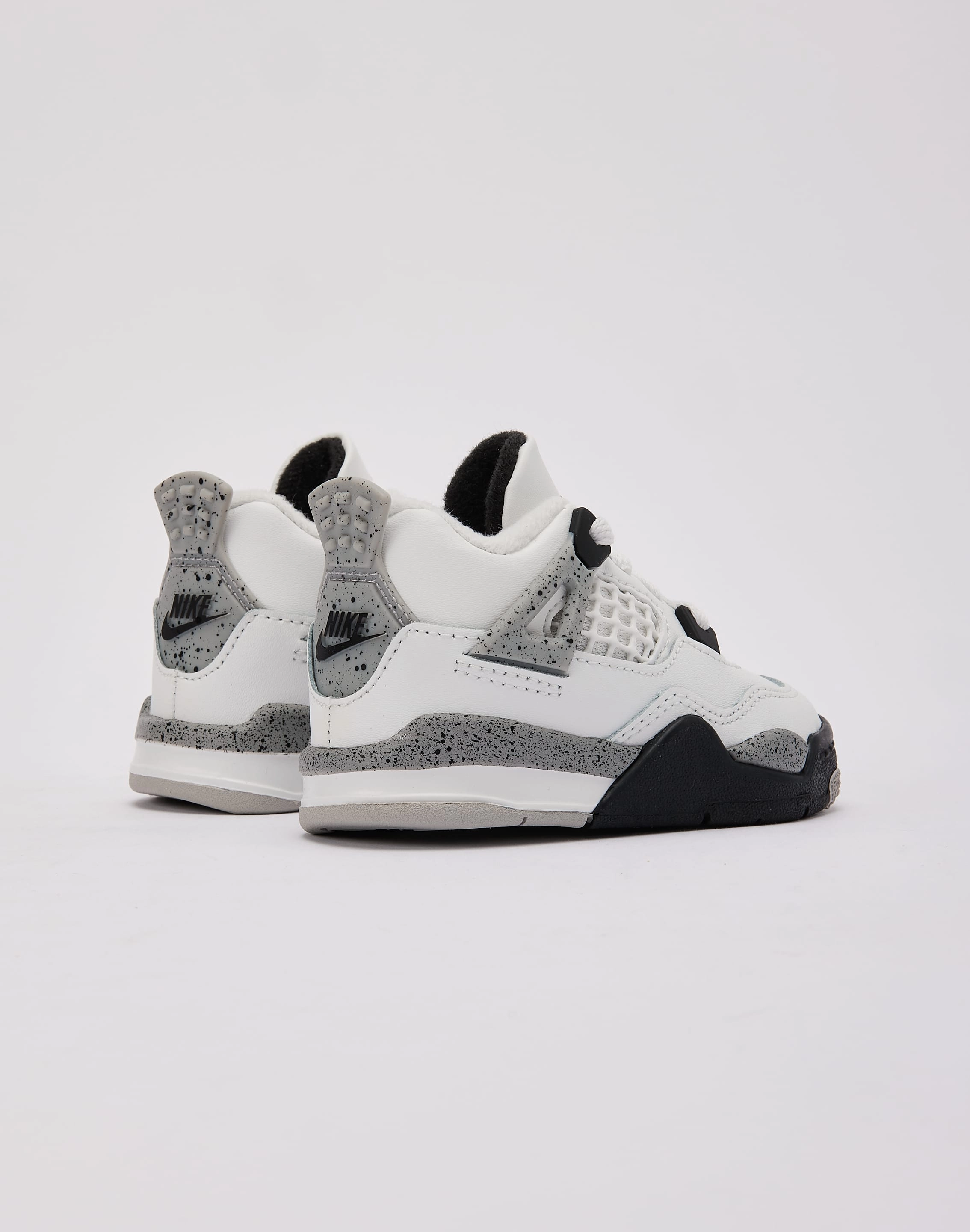 Jordan Air Jordan 4 Retro OG 'White Cement' Toddler Hip - hop fashion