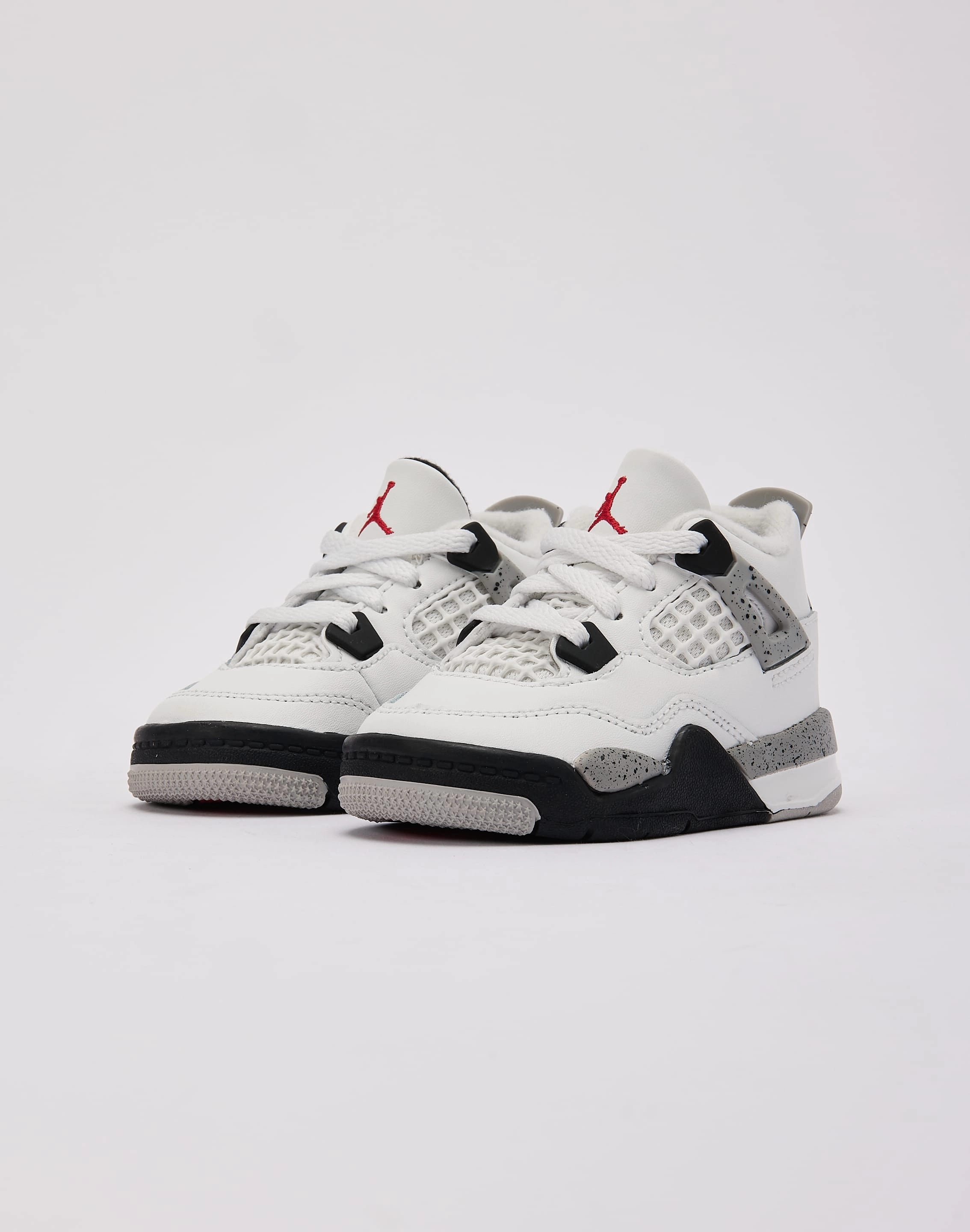 Jordan Air Jordan 4 Retro OG 'White Cement' Toddler Hip - hop fashion
