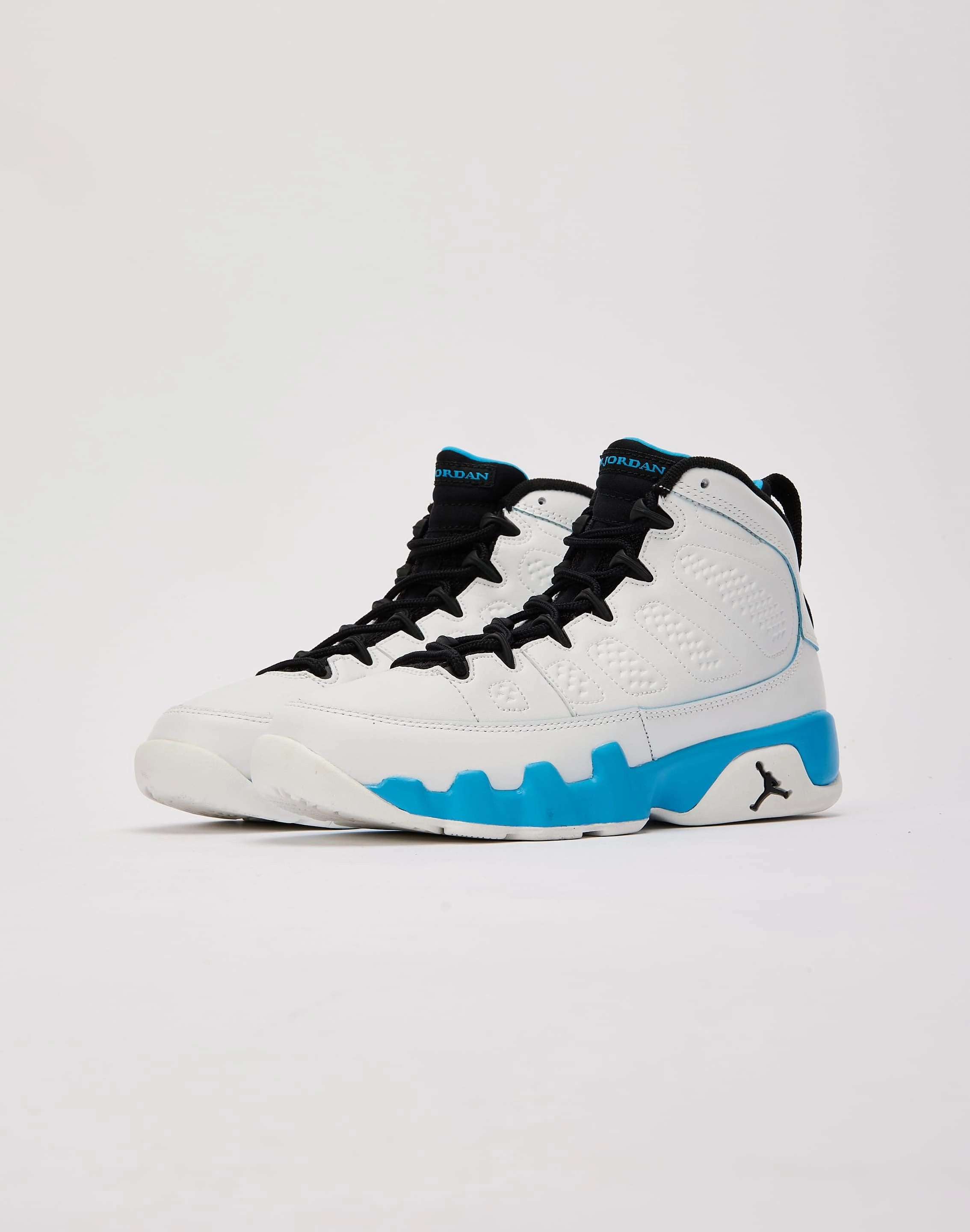 Jordan Air Jordan 9 Retro 'Powder Blue' Grade-School Silk - fabric fashion