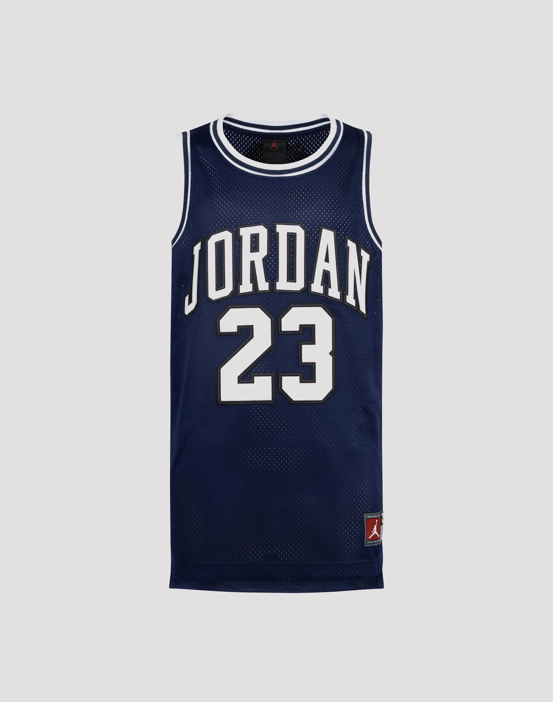 Jordan Big Boys'  Mid Jersey - Navy Best - selling fashion Fashion lookbook