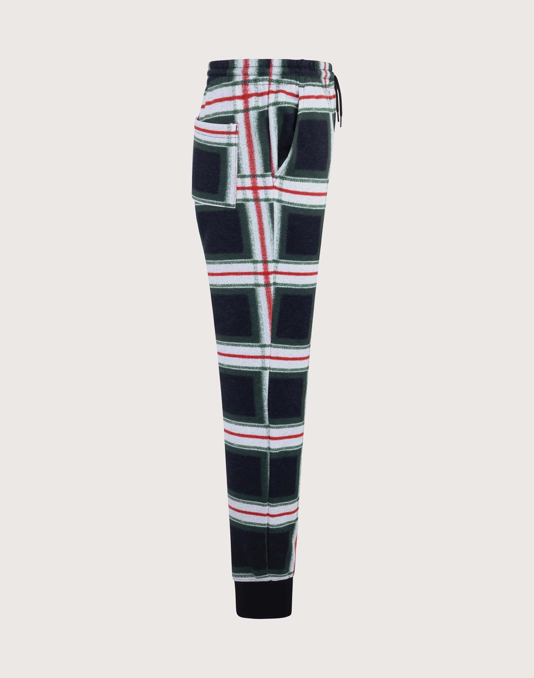 Jordan Big Boys'  Plaid Pants - Black Seasonal wear