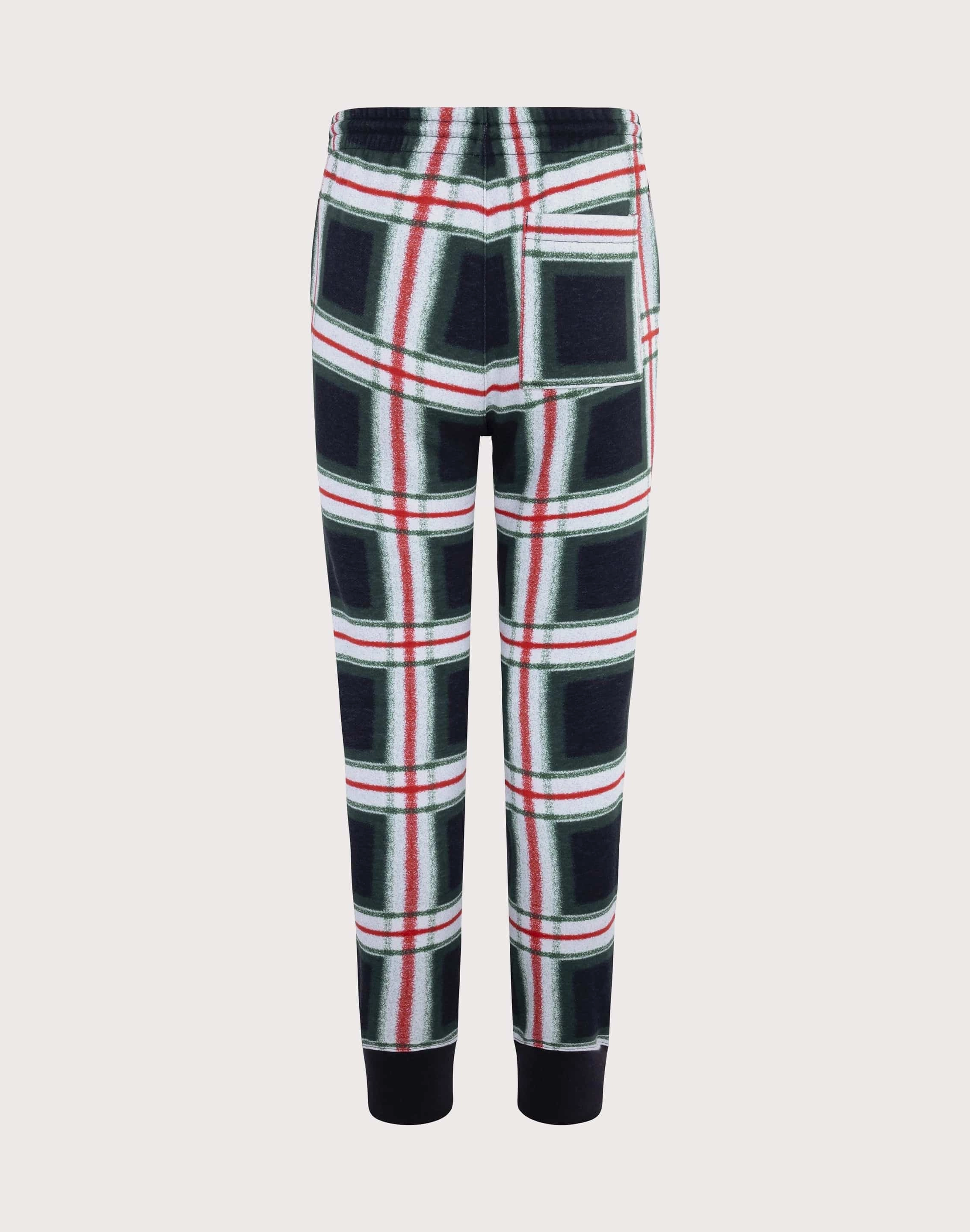 Jordan Big Boys'  Plaid Pants - Black Seasonal wear