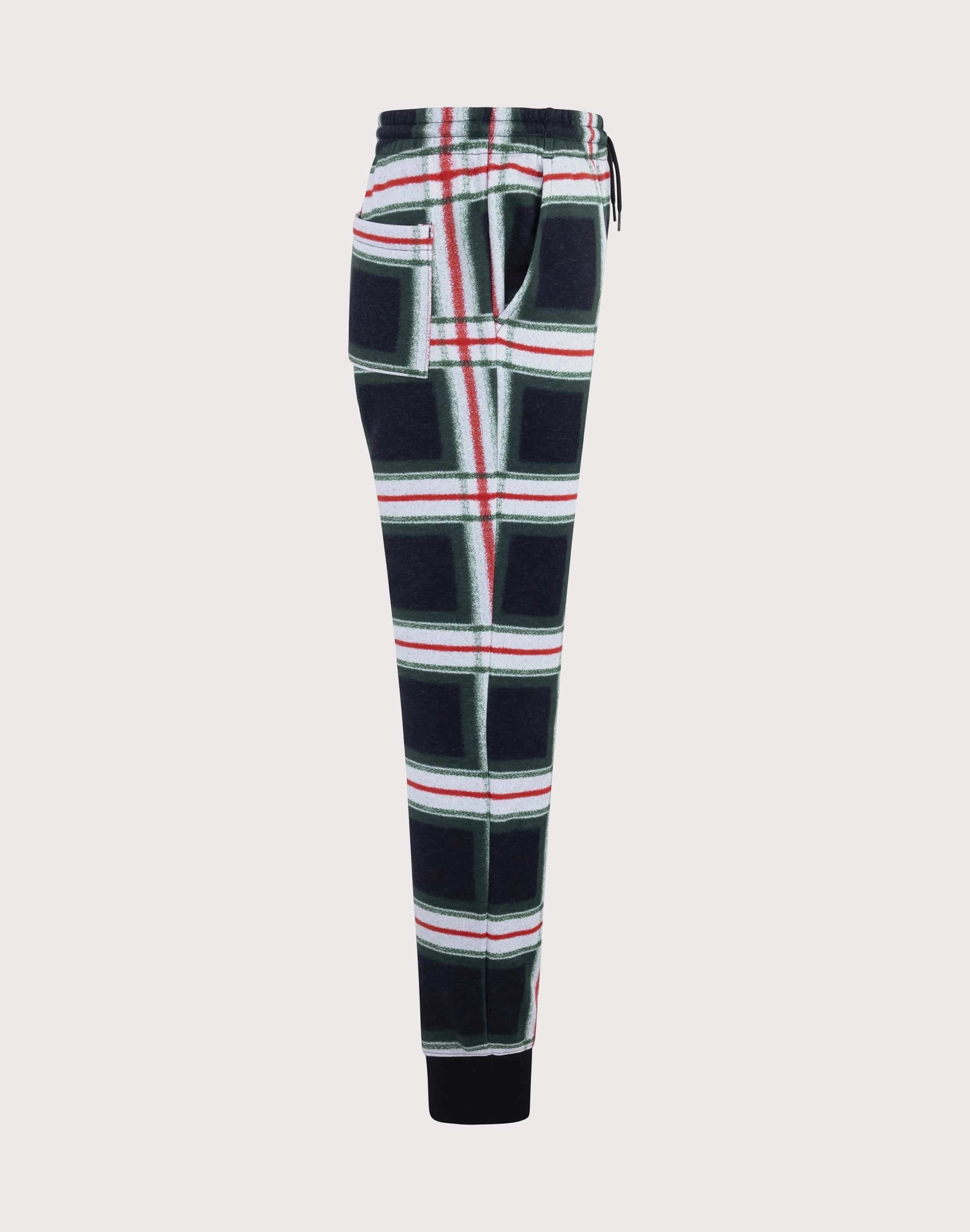 Jordan Big Boys'  Plaid Pants - Black Seasonal wear