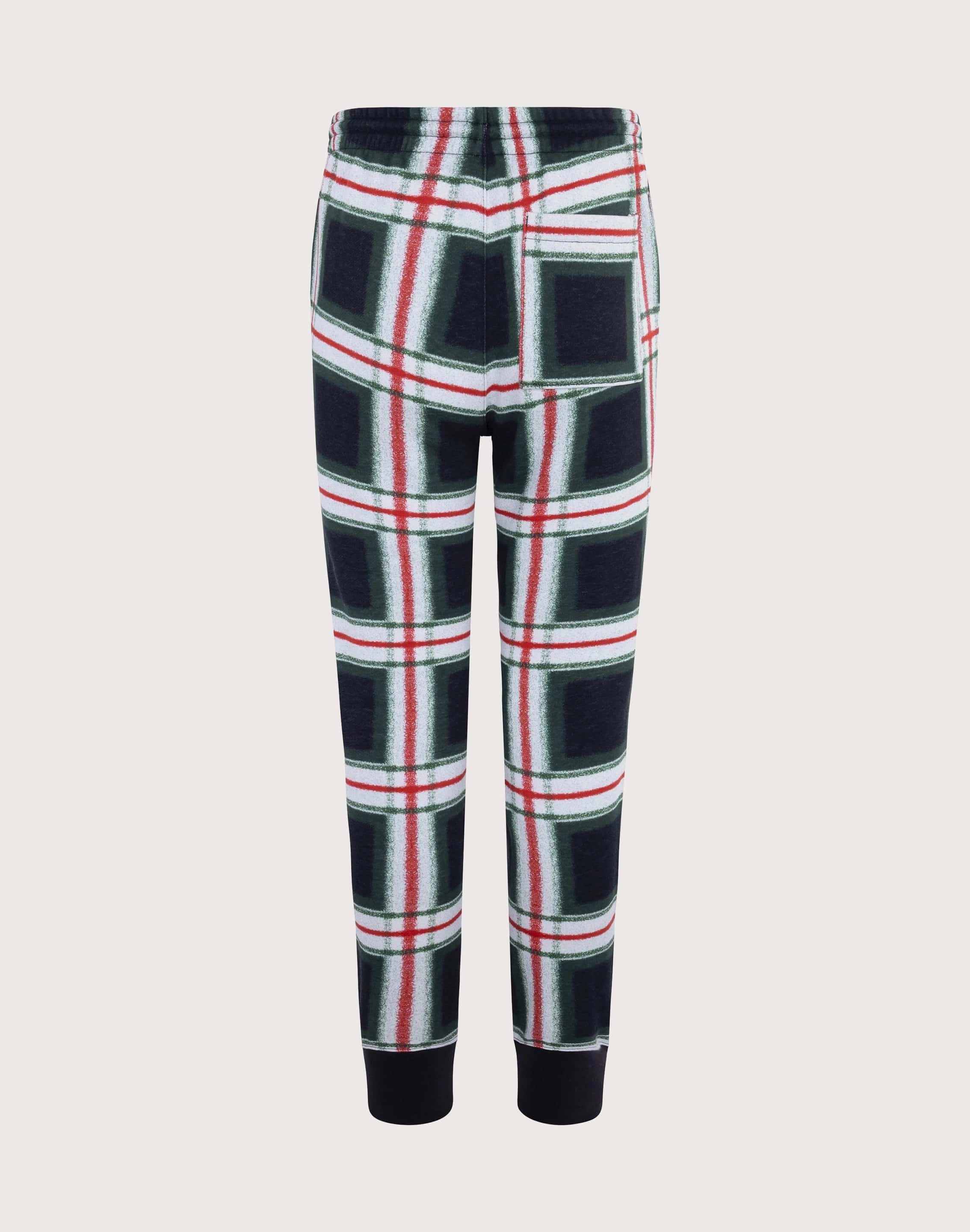 Jordan Big Boys'  Plaid Pants - Black Seasonal wear