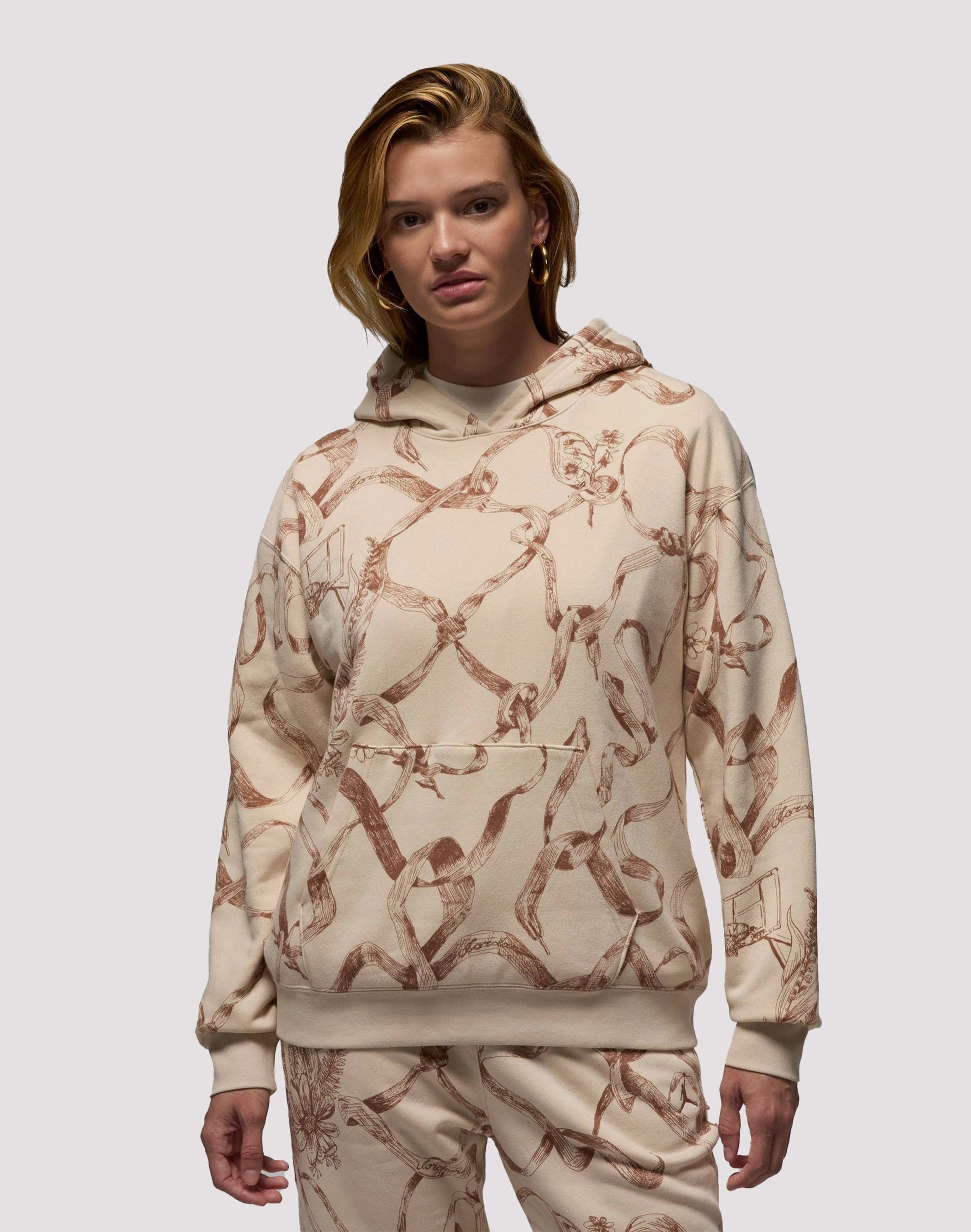 Jordan Brooklyn Fleece Printed Hoodie Fashion boutiques Fashion catalog