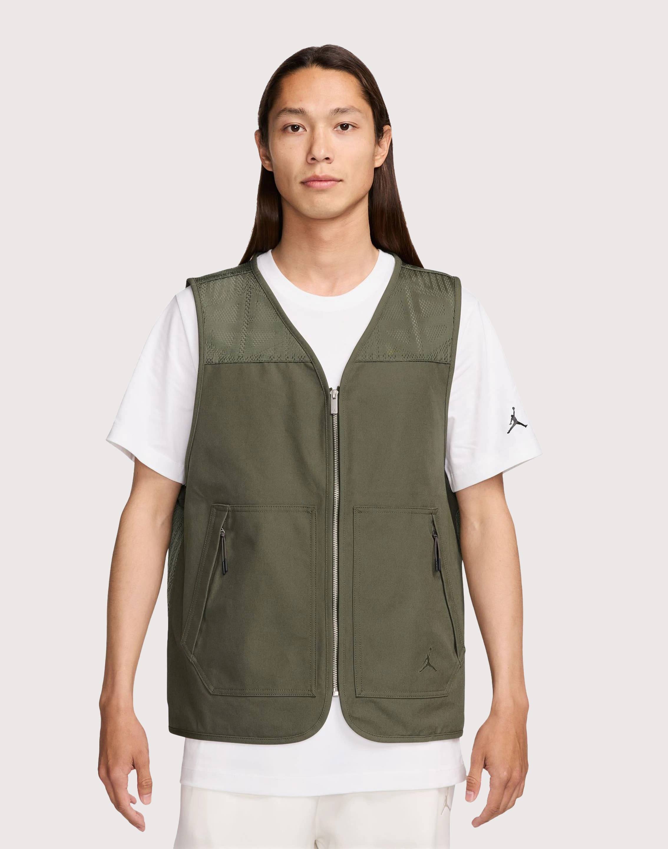 Jordan Essentials Olive Vest Fashion catalog Fashion brands