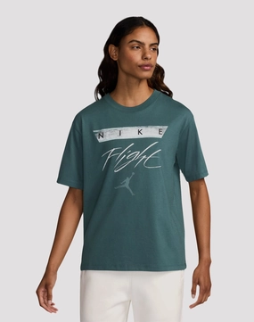 Jordan Flight Heritage Graphic Tee Polyester - used fashion Cotton - made fashion
