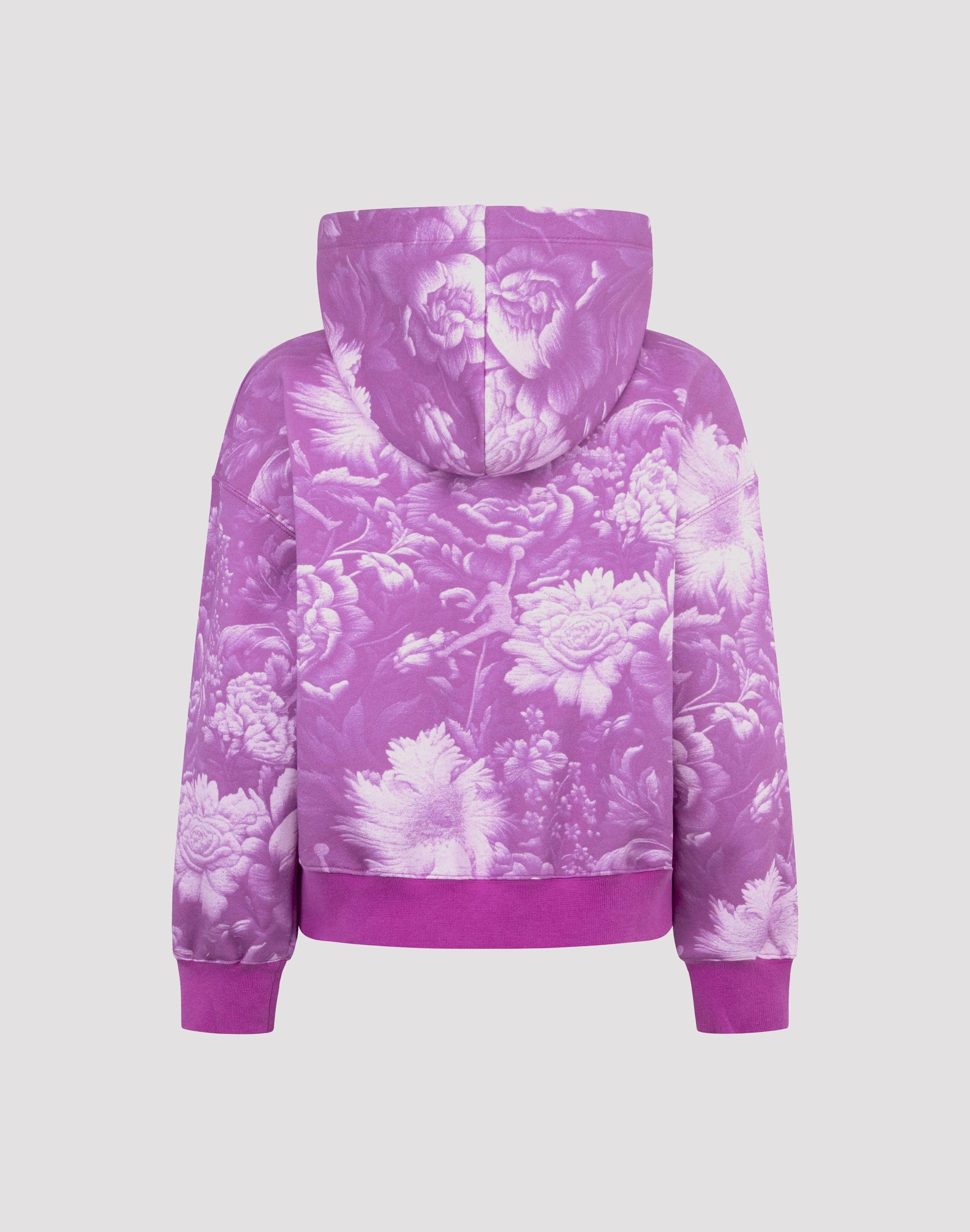 Jordan  Floral Printed Hoodie - Pink Everyday wear
