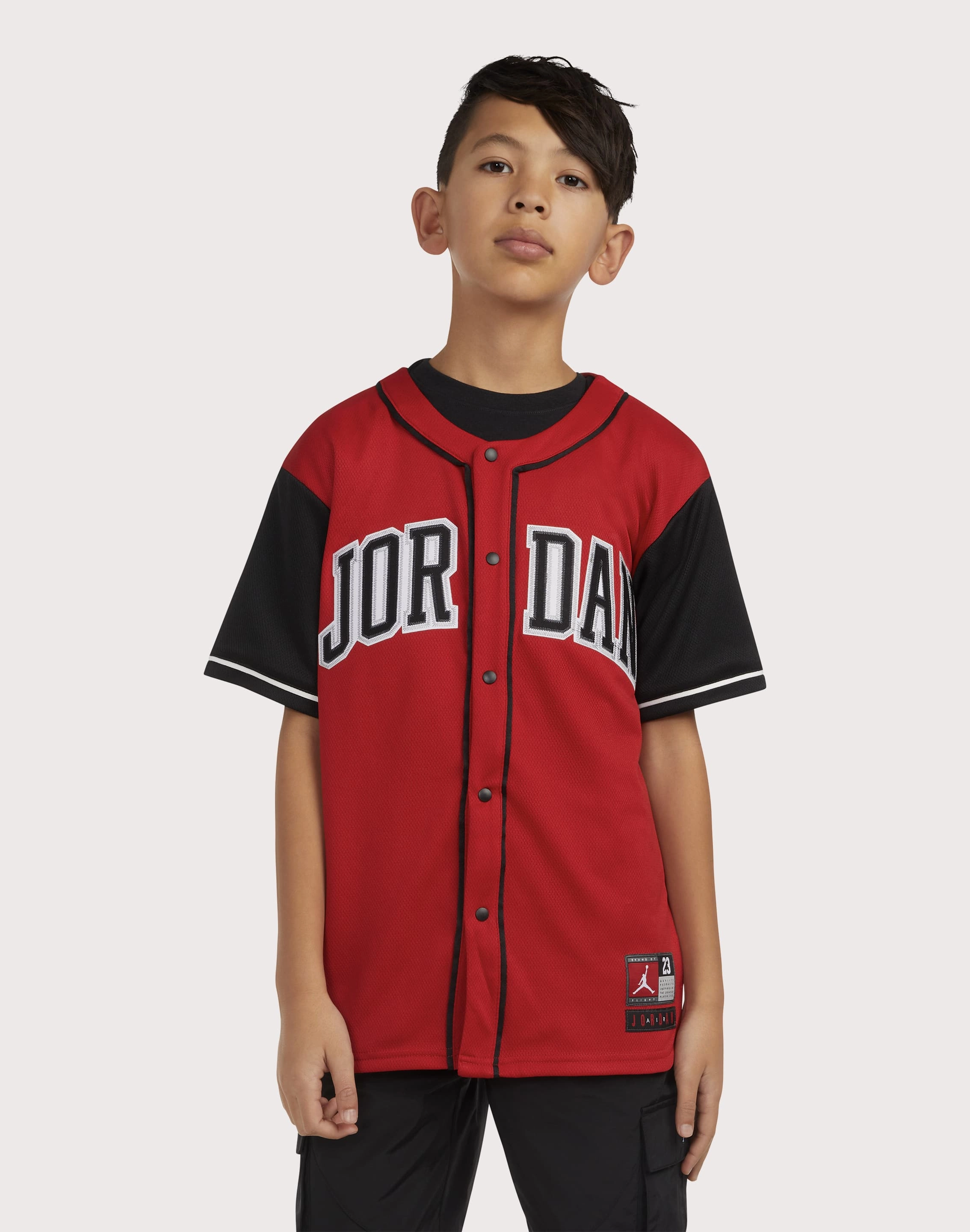 Preppy style items Jordan HBR Baseball Jersey Affordable fashion