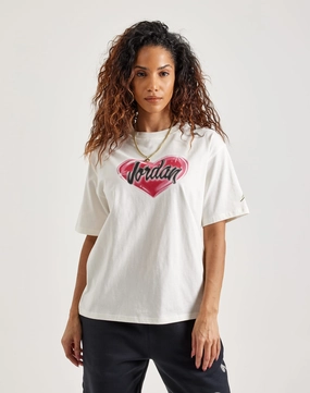 Jordan Heart Tee Bohemian style items Clothing types
