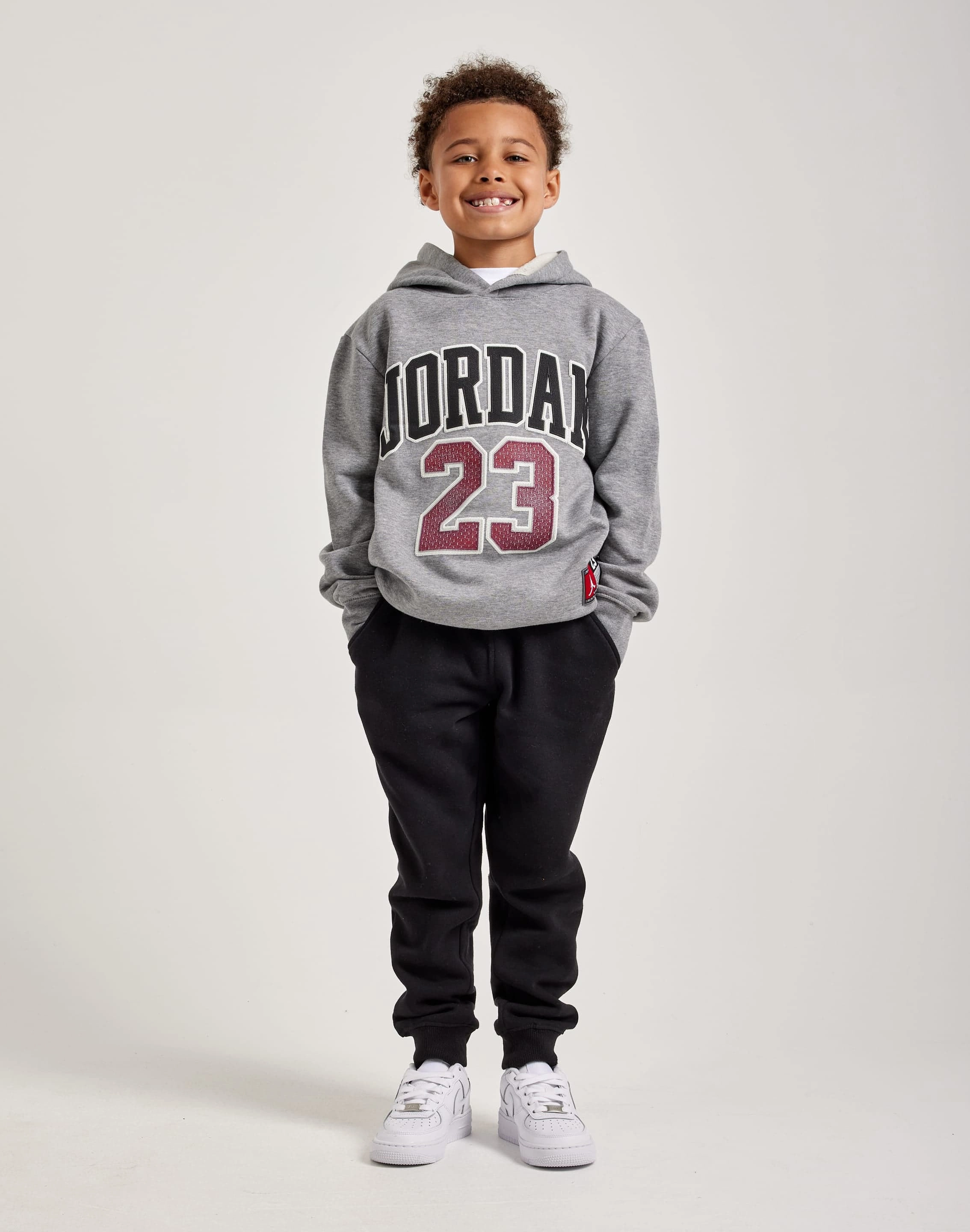 Jordan Jersey Pullover Hoodie Grade-School Budget - friendly fashion