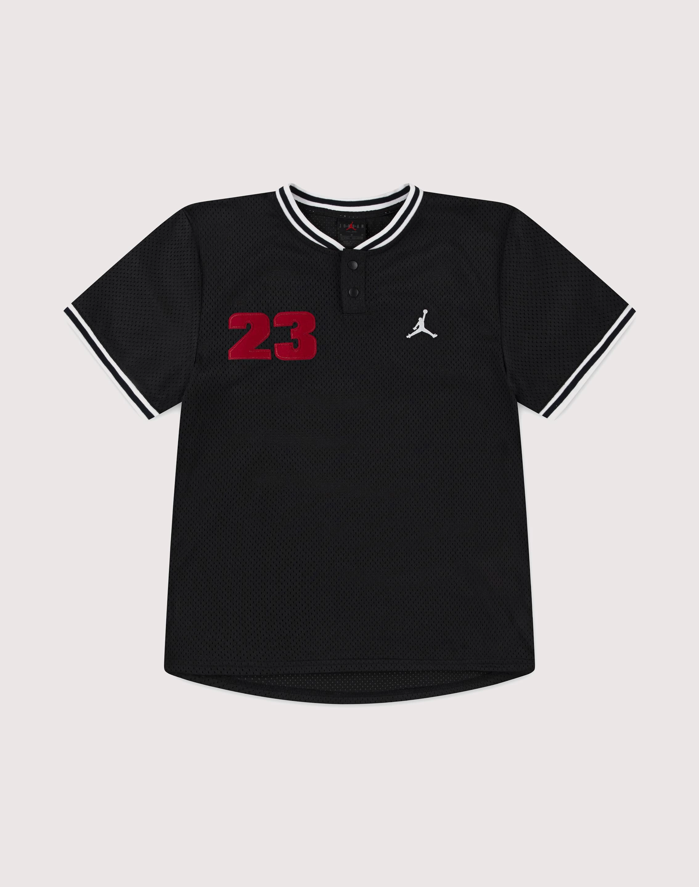 Jordan Jordan 23 Elevated Big Boys' Black Jersey Fashion storage (wardrobes, hangers, etc.) Street fashion
