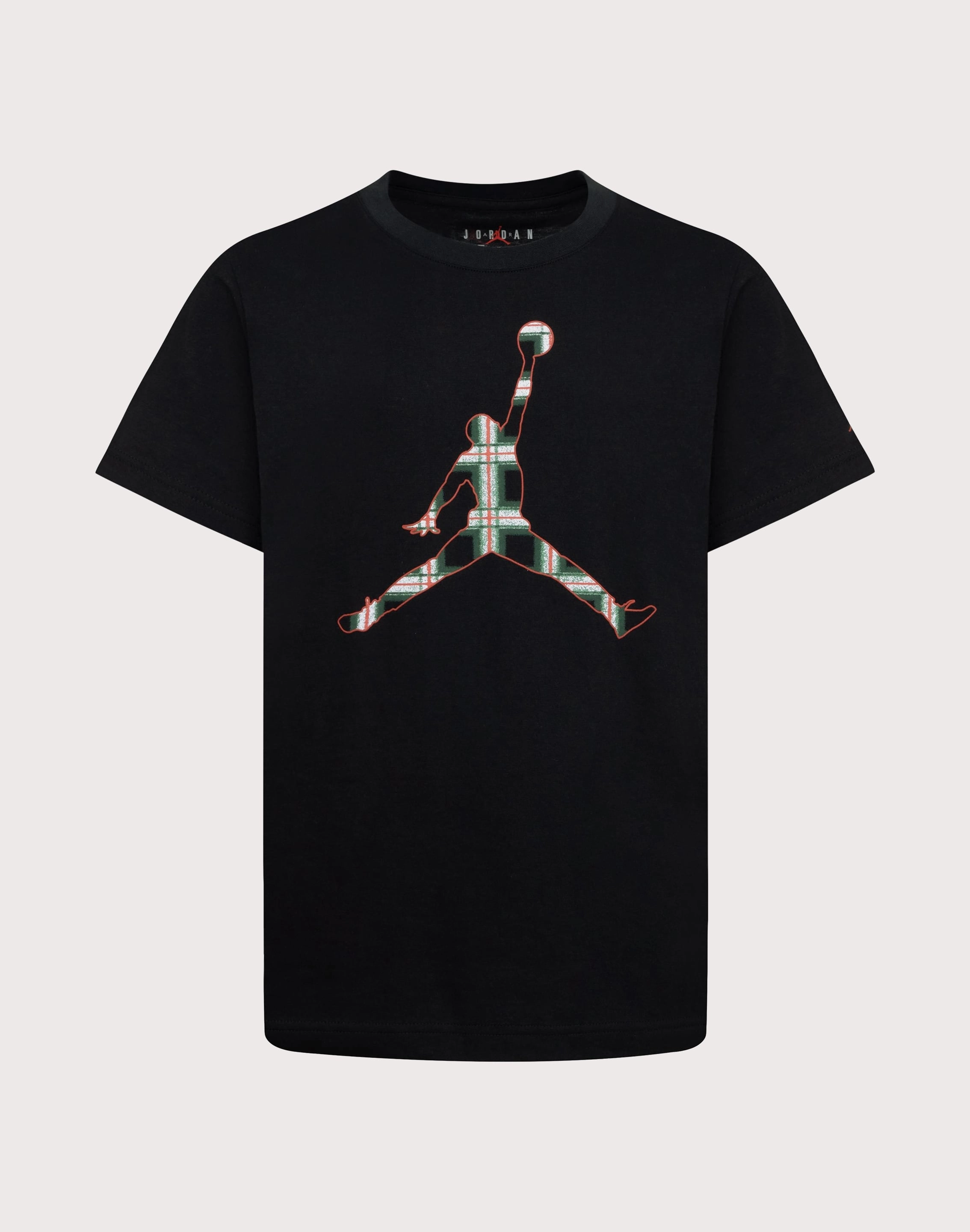 Jordan Plaid Tee Modern fashion Minimalist fashion