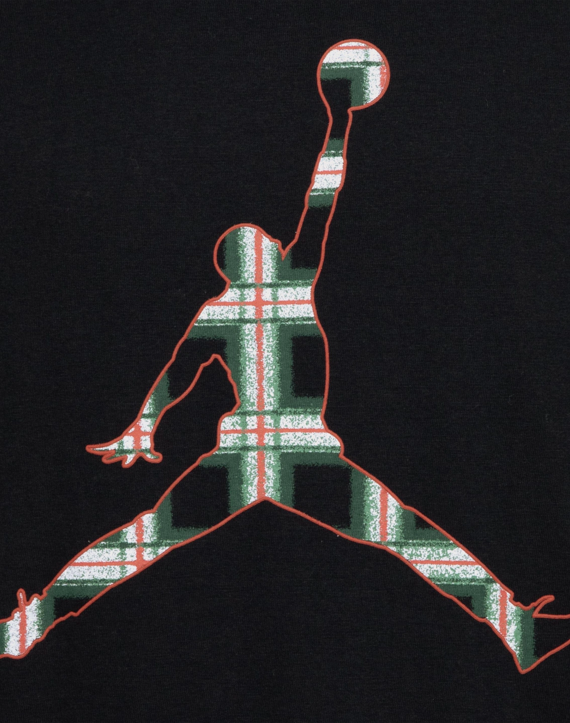 Jordan Plaid Tee Modern fashion