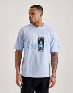 Jordan Reissue Graphic Tee Denim - based fashion Fashion storage (wardrobes, hangers, etc.)